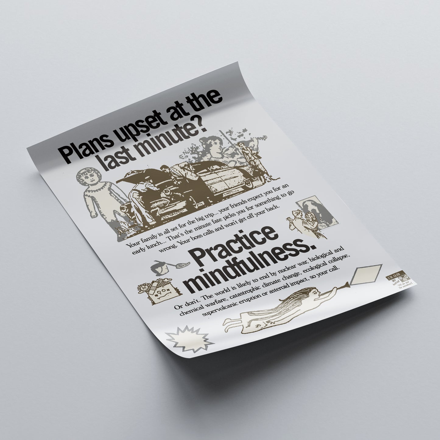 Artistic posters and print design from Another Department