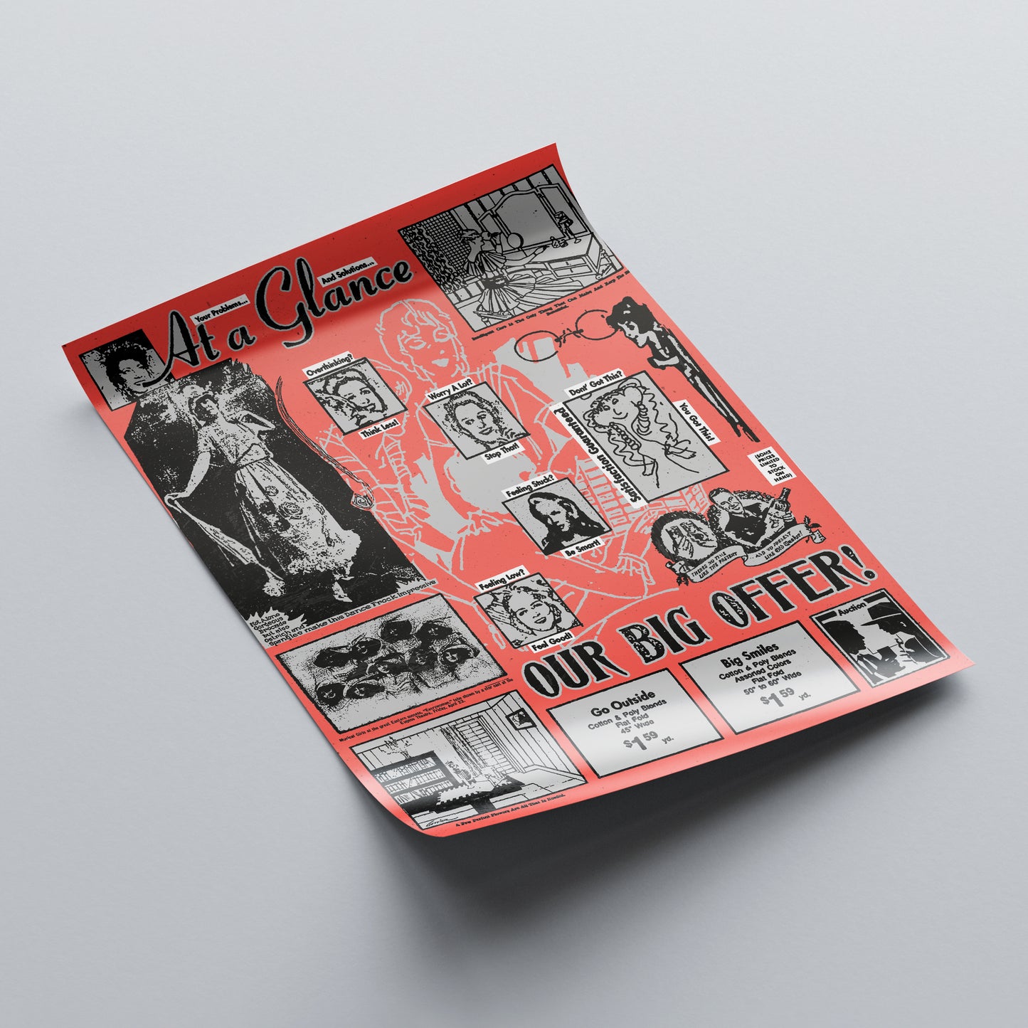 Artistic posters and print design from Another Department
