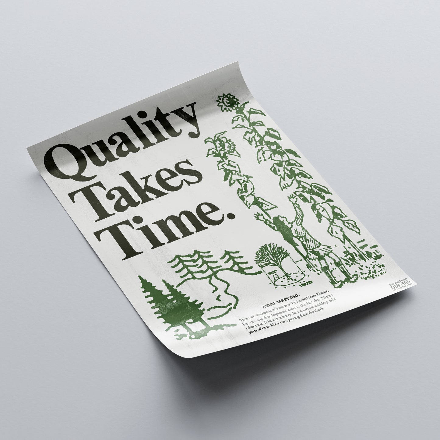 018 - Quality Takes Time