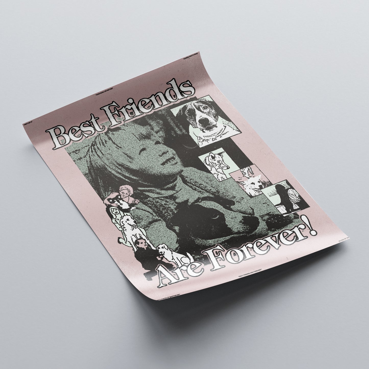 Artistic posters and print design from Another Department