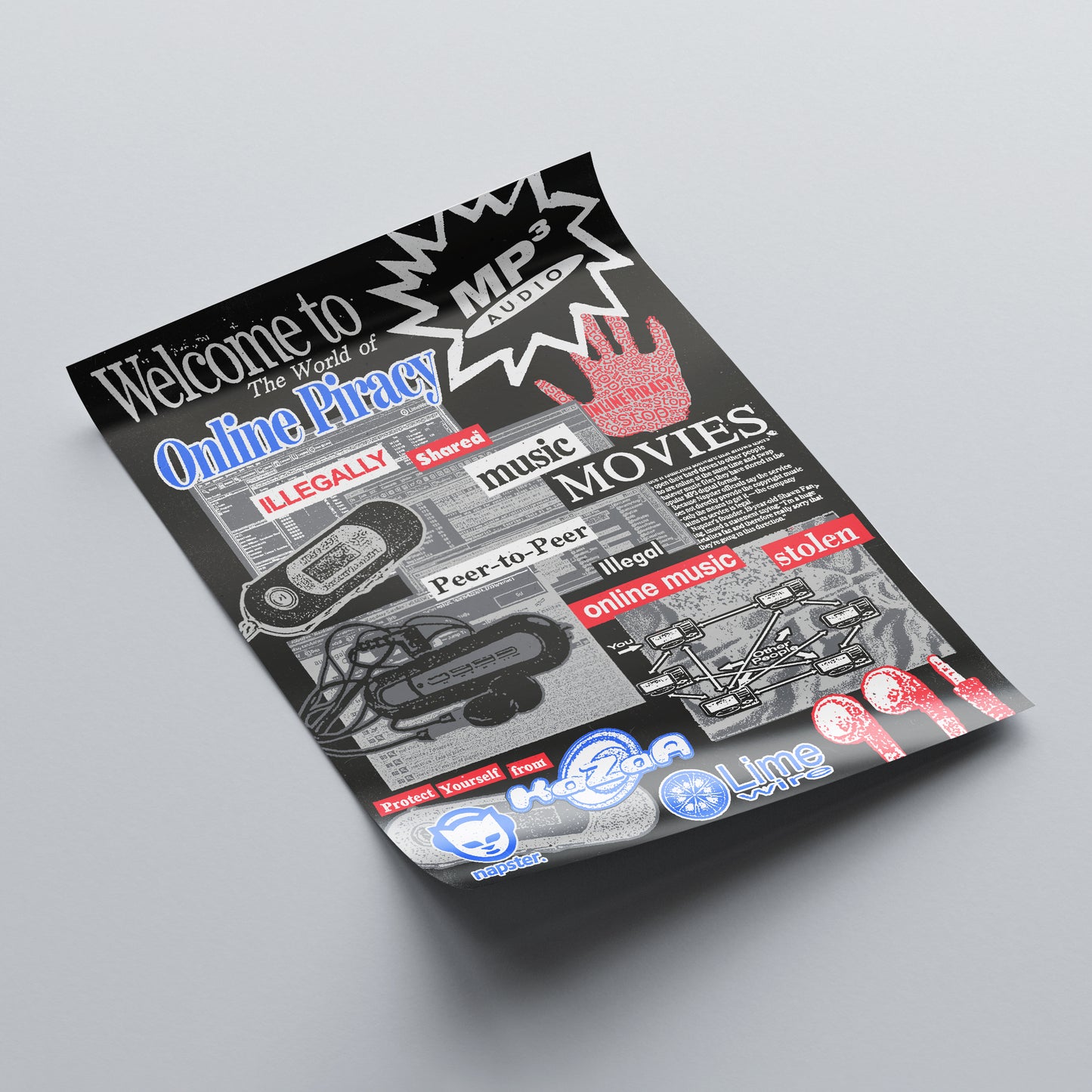 Artistic posters and print design from Another Department