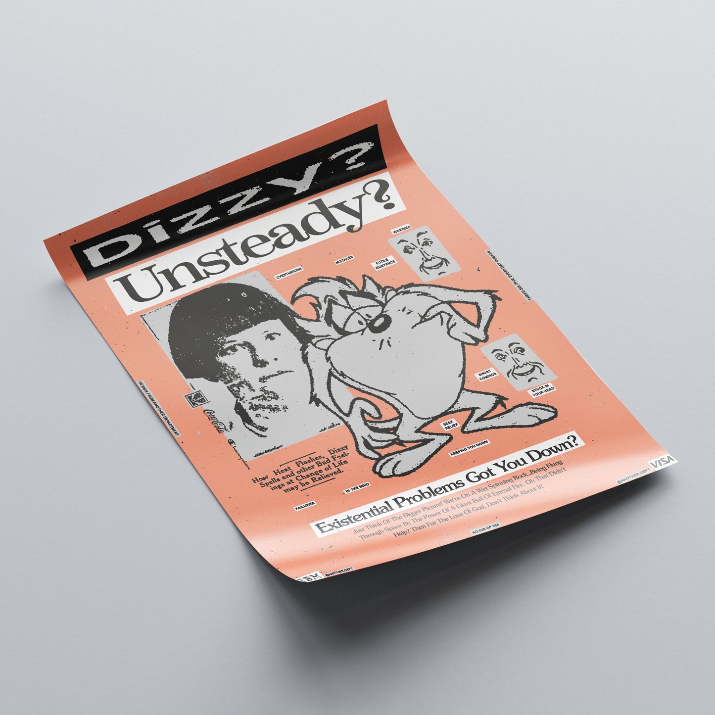 Artistic posters and print design from Another Department