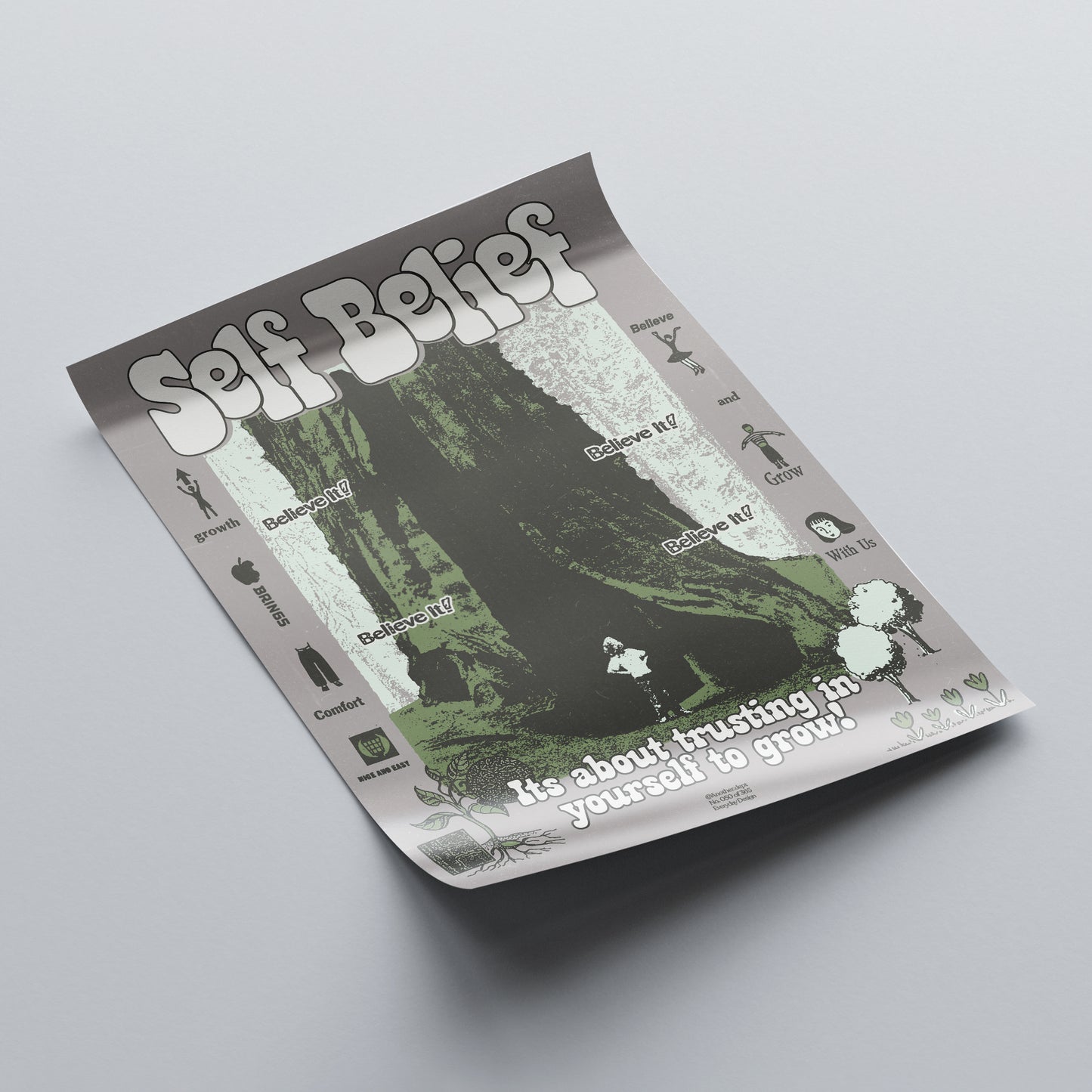 Artistic posters and print design from Another Department