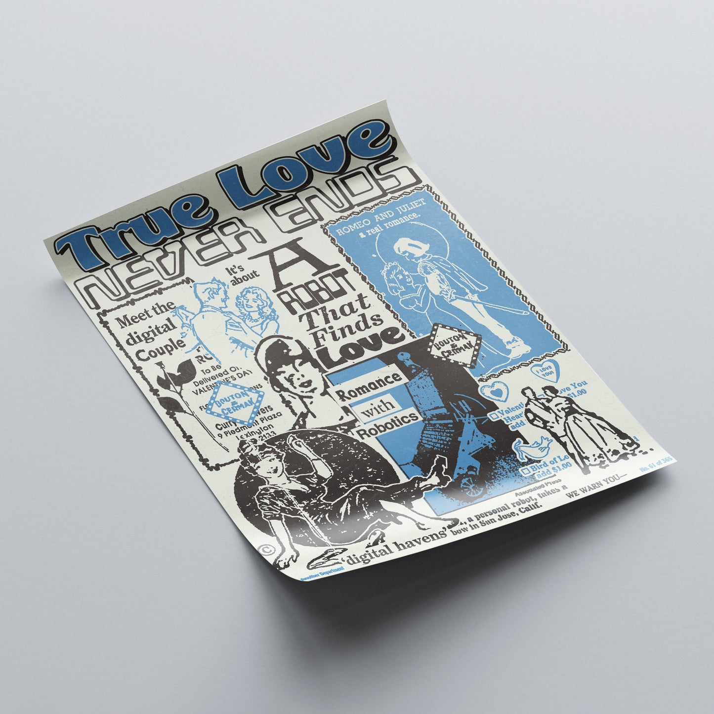 Artistic posters and print design from Another Department