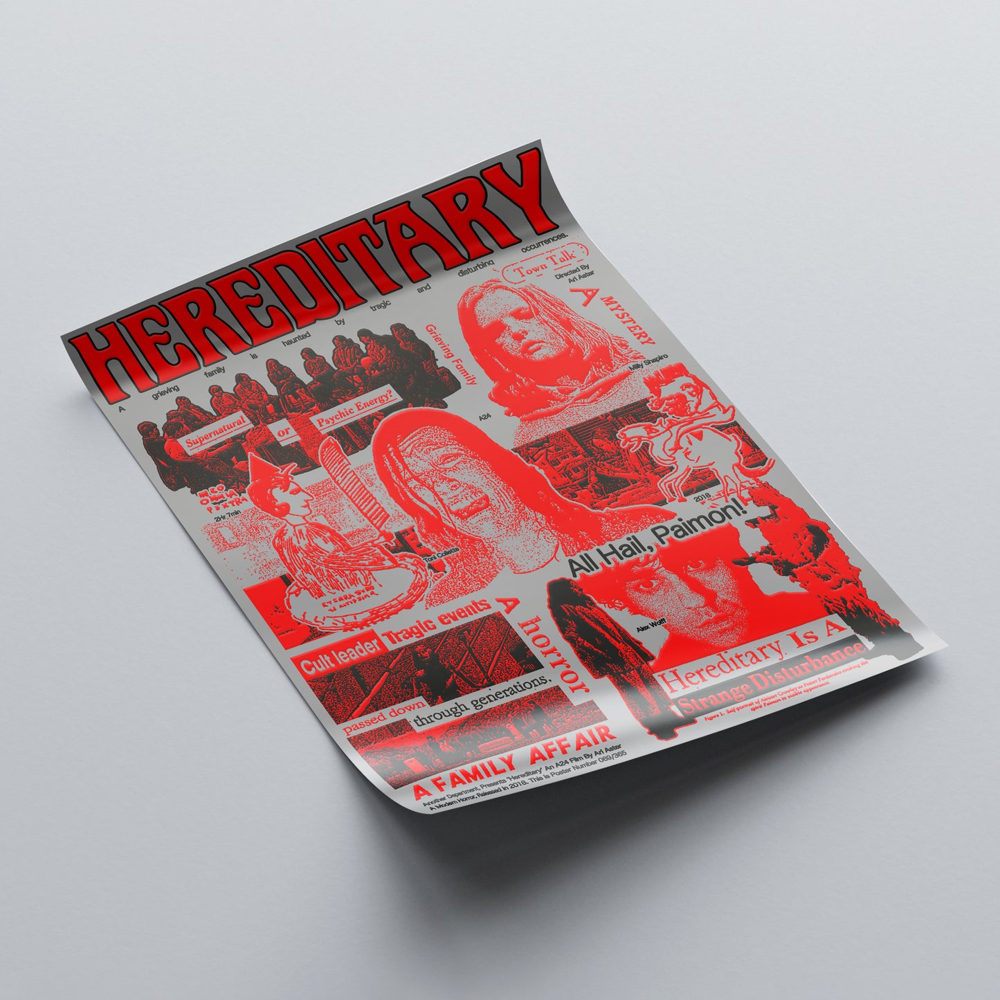 Artistic posters and print design from Another Department