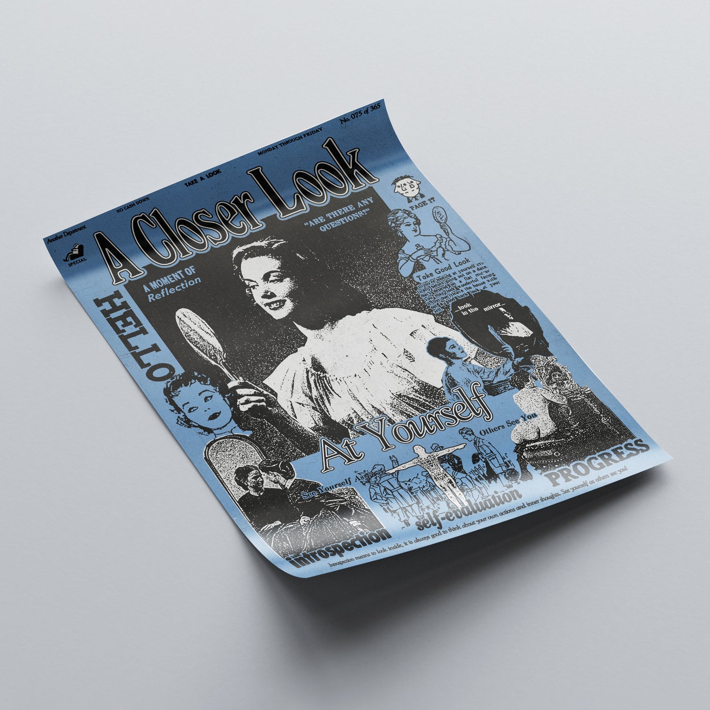 Artistic posters and print design from Another Department