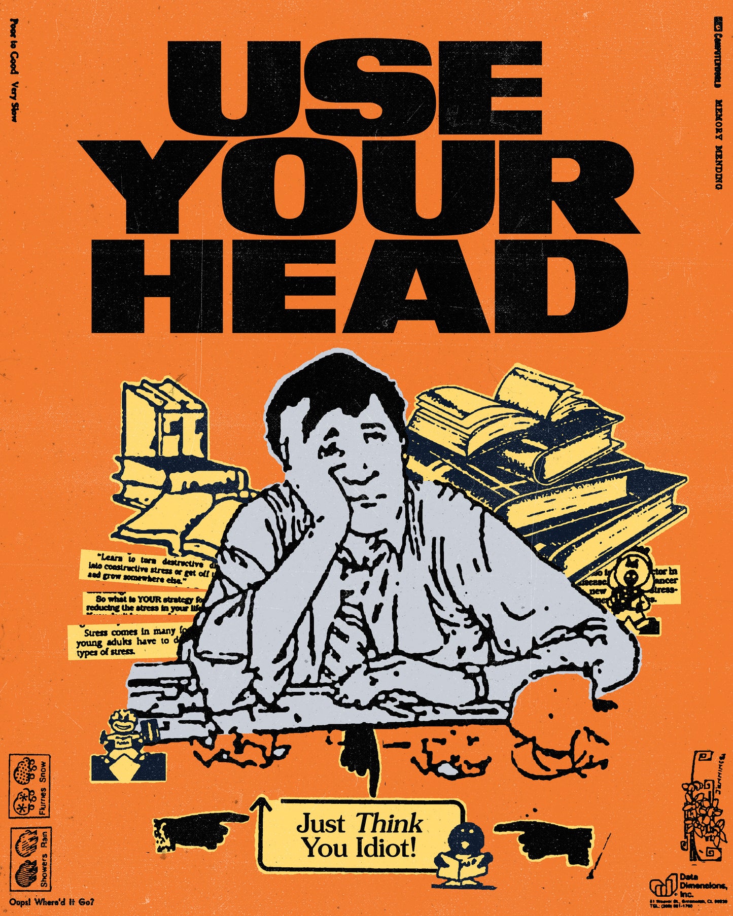 Artistic posters and print design from Another Department
