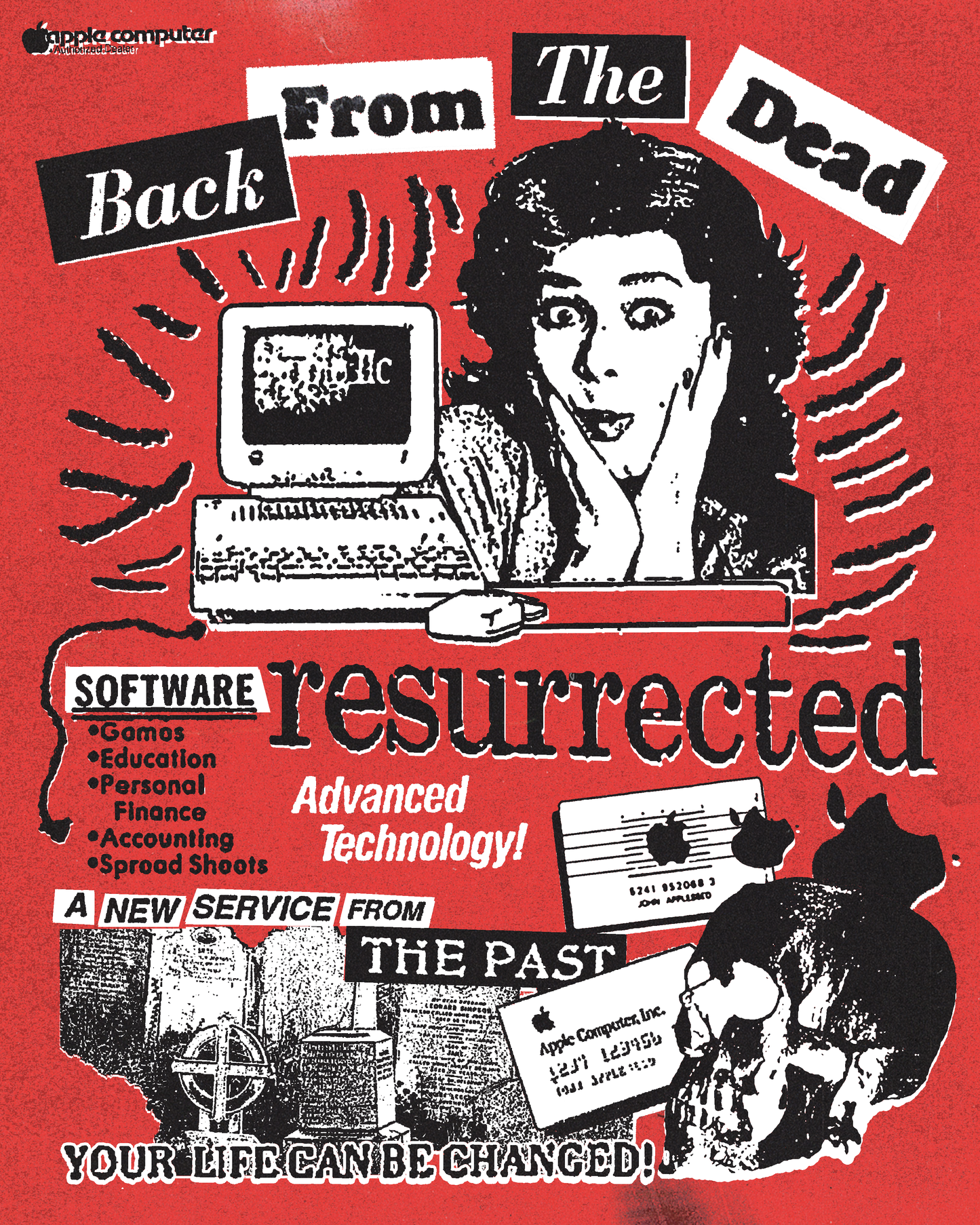 artistic posters and print design from another department