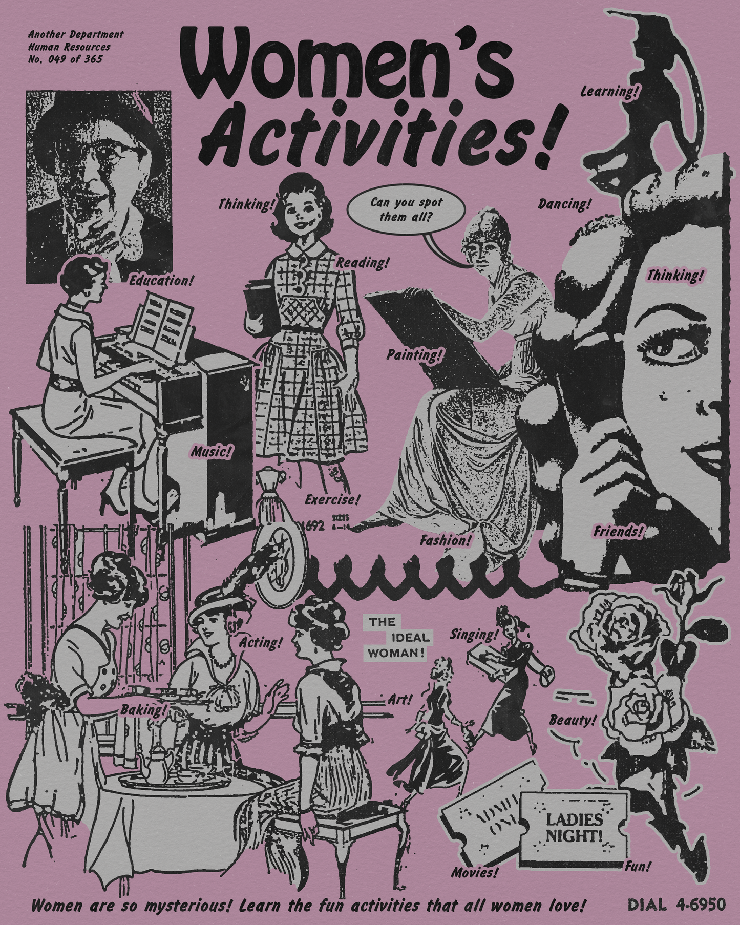 Artistic posters and print design from Another Department