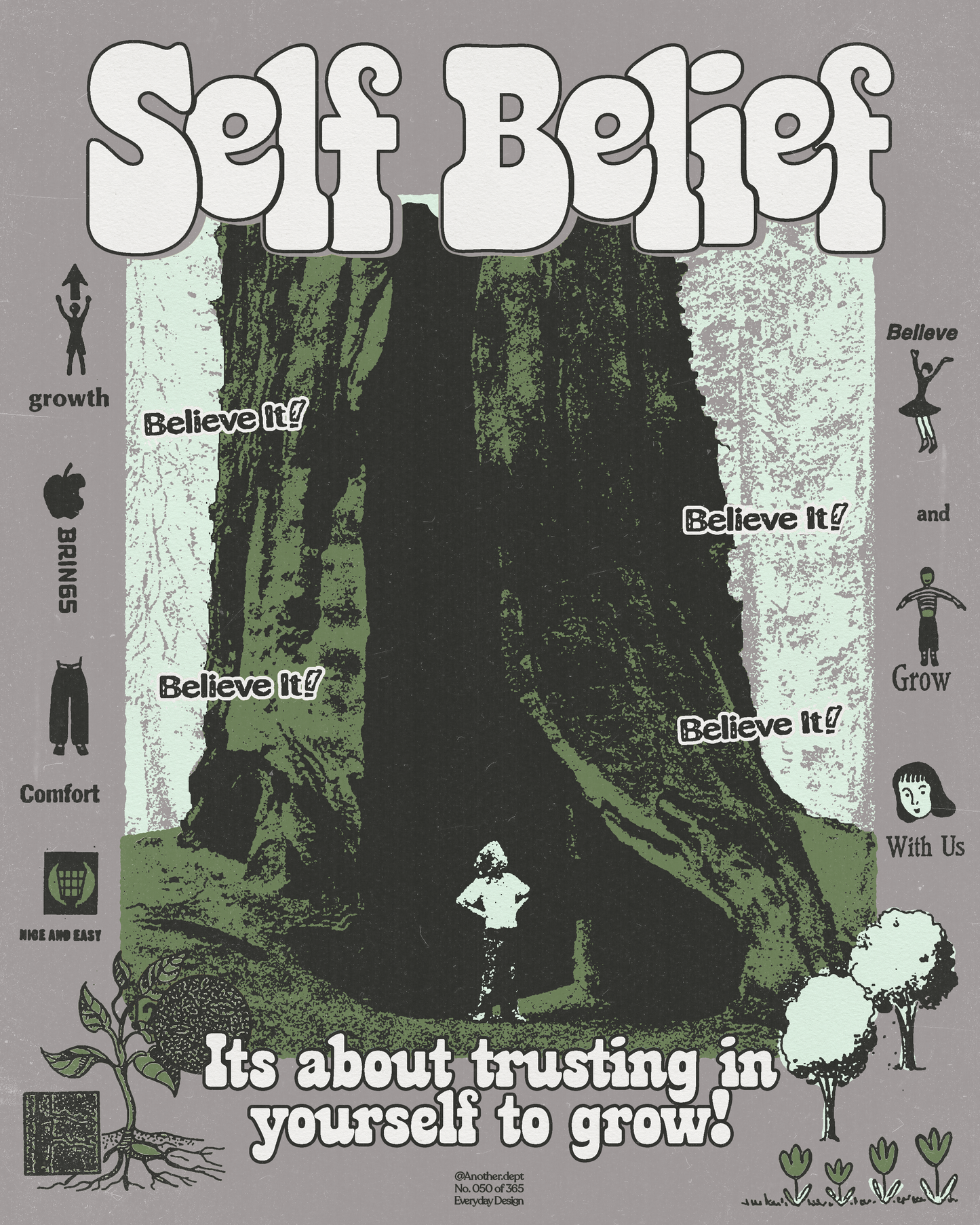 Artistic posters and print design from Another Department