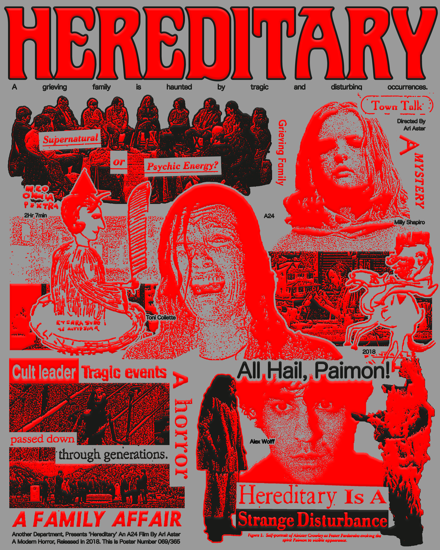 Artistic posters and print design from Another Department