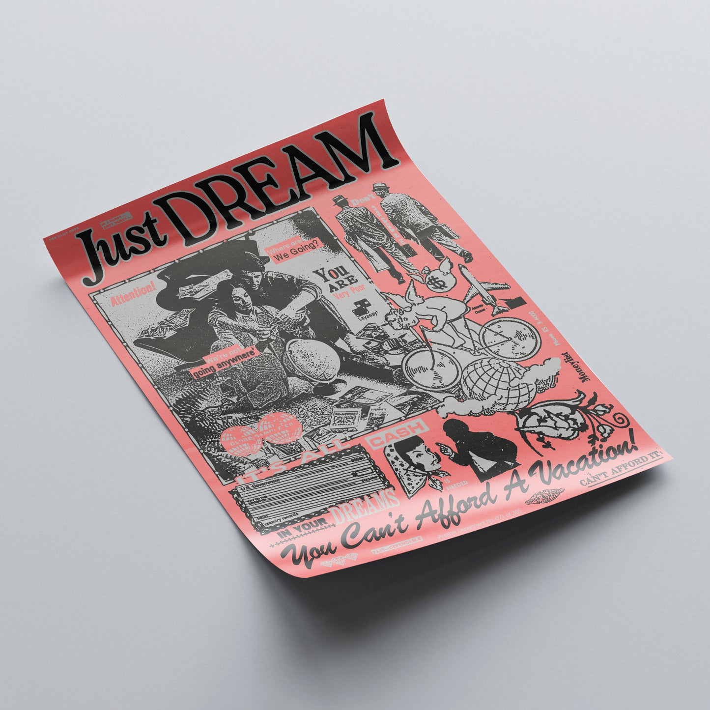 Artistic posters and print design from Another Department