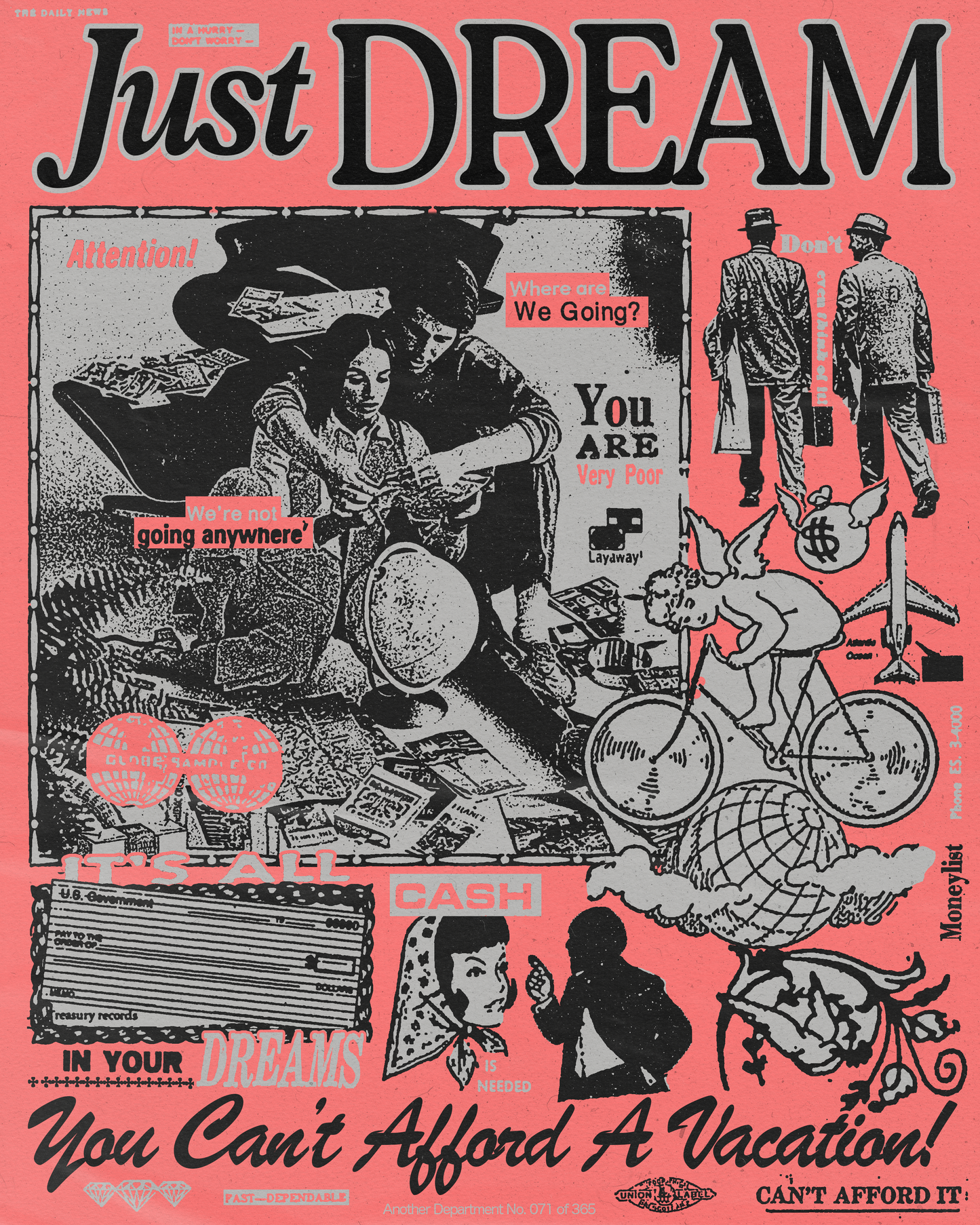 Artistic posters and print design from Another Department