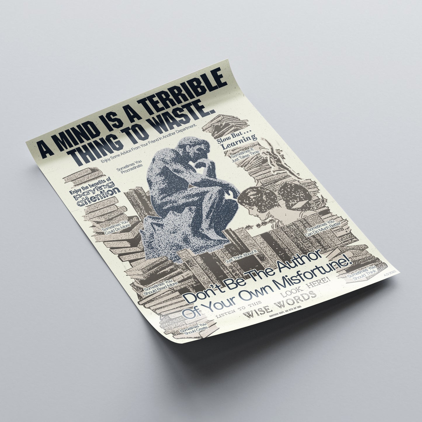 Artistic posters and print design from Another Department