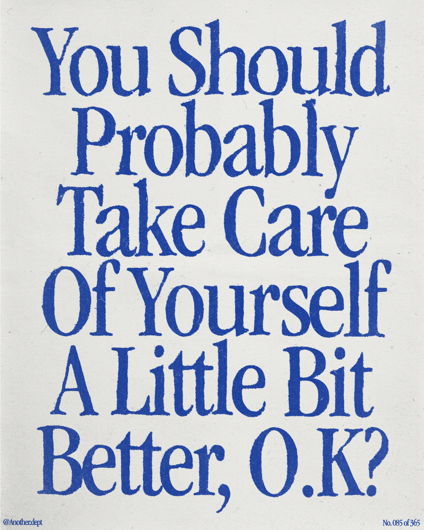 Artistic posters and print design from Another Department