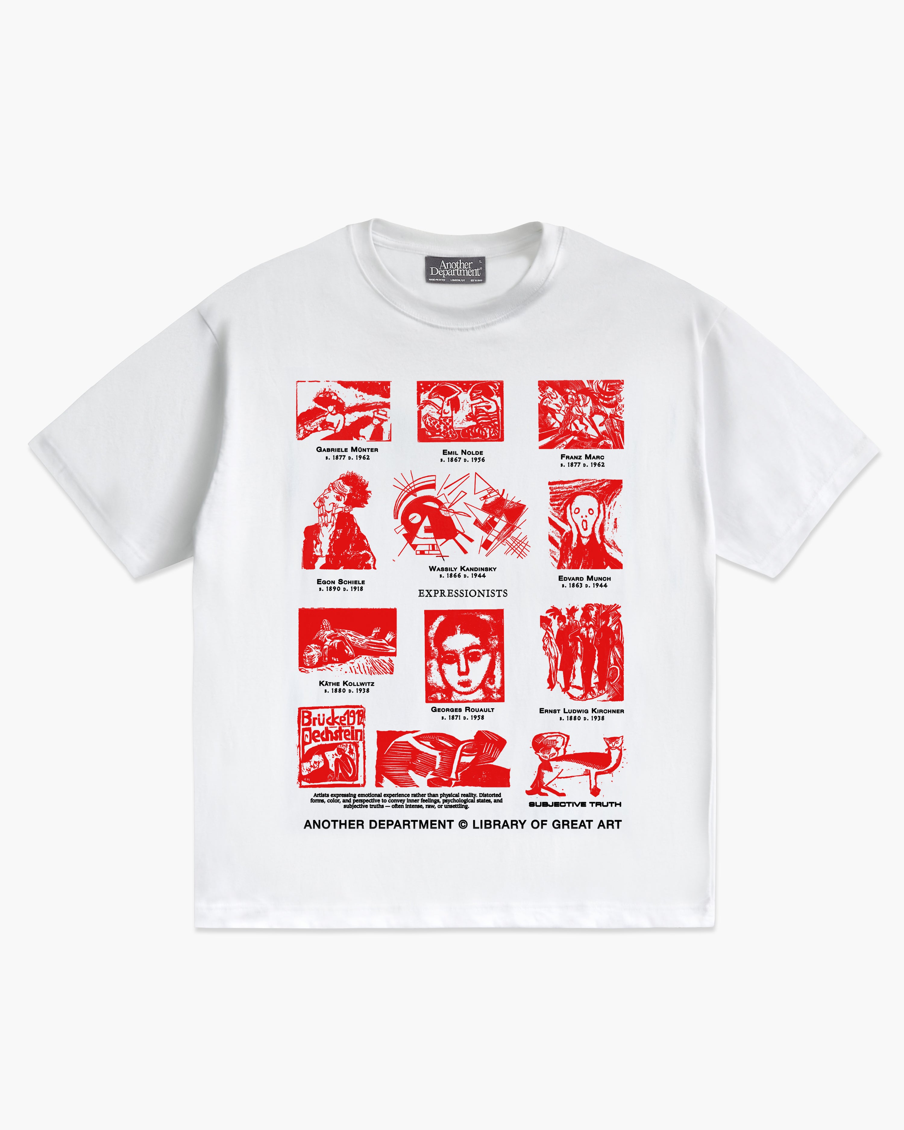 Expressionists T-Shirt - White