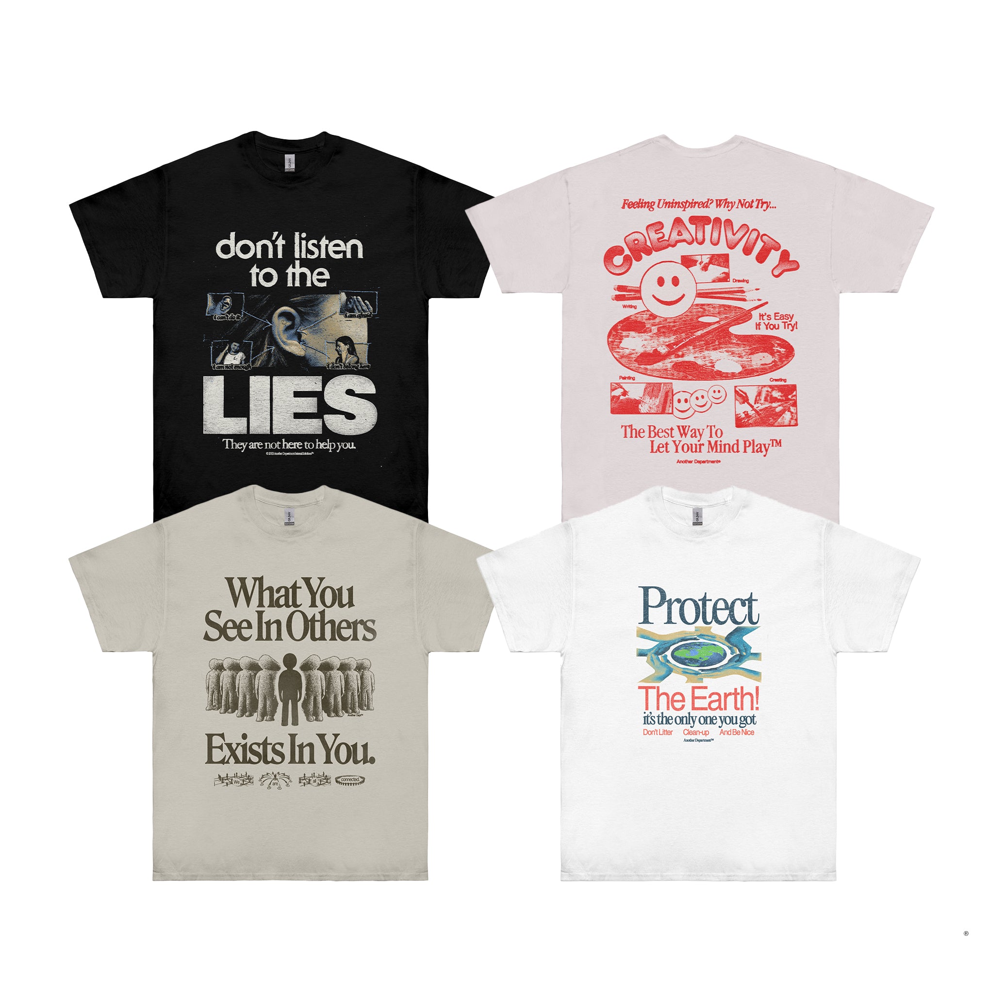 Gildan Heavy Cotton T-Shirt Mock-up PSD document template download
