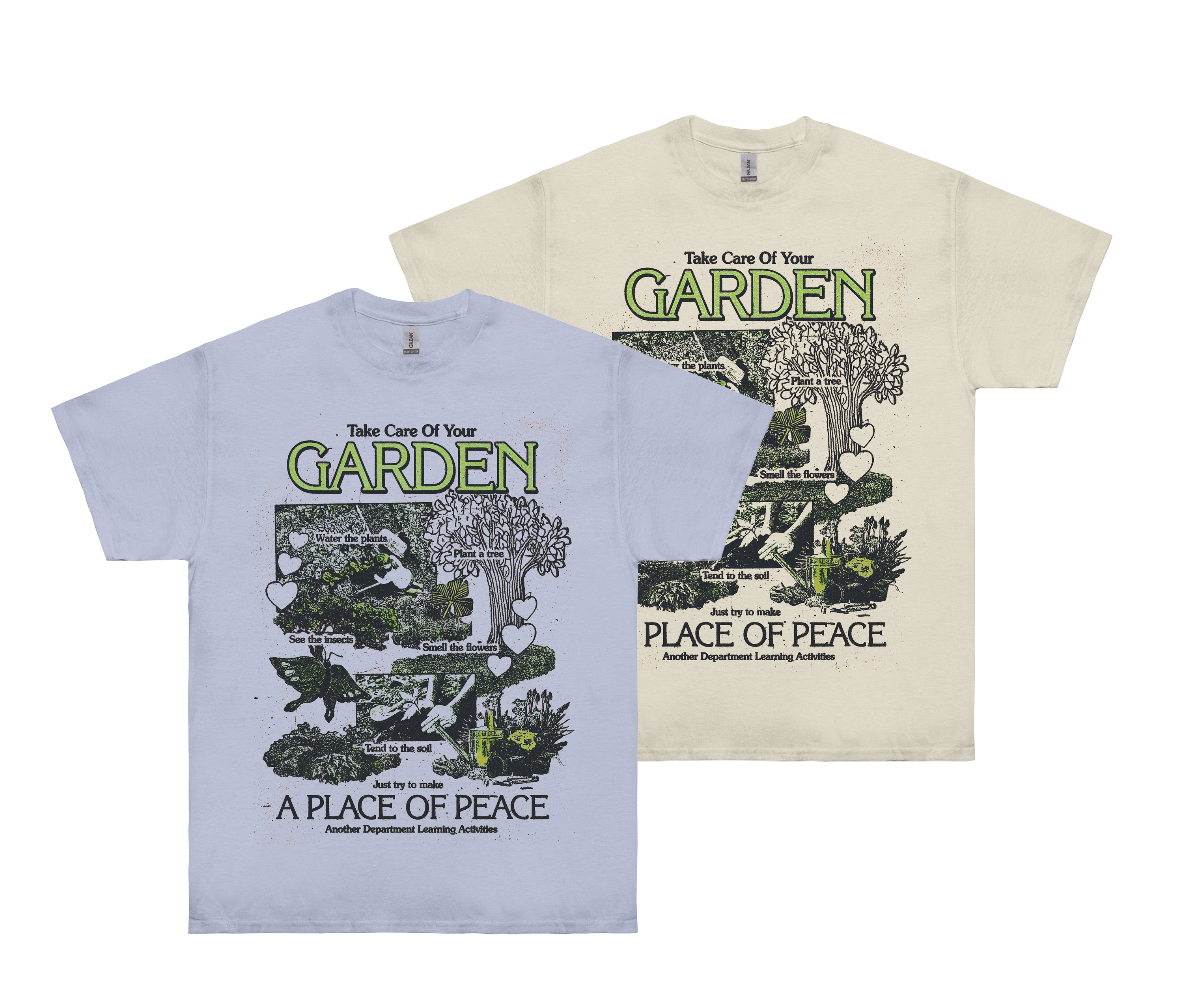 Gildan Heavy Cotton T-Shirt Mock-up PSD document template download