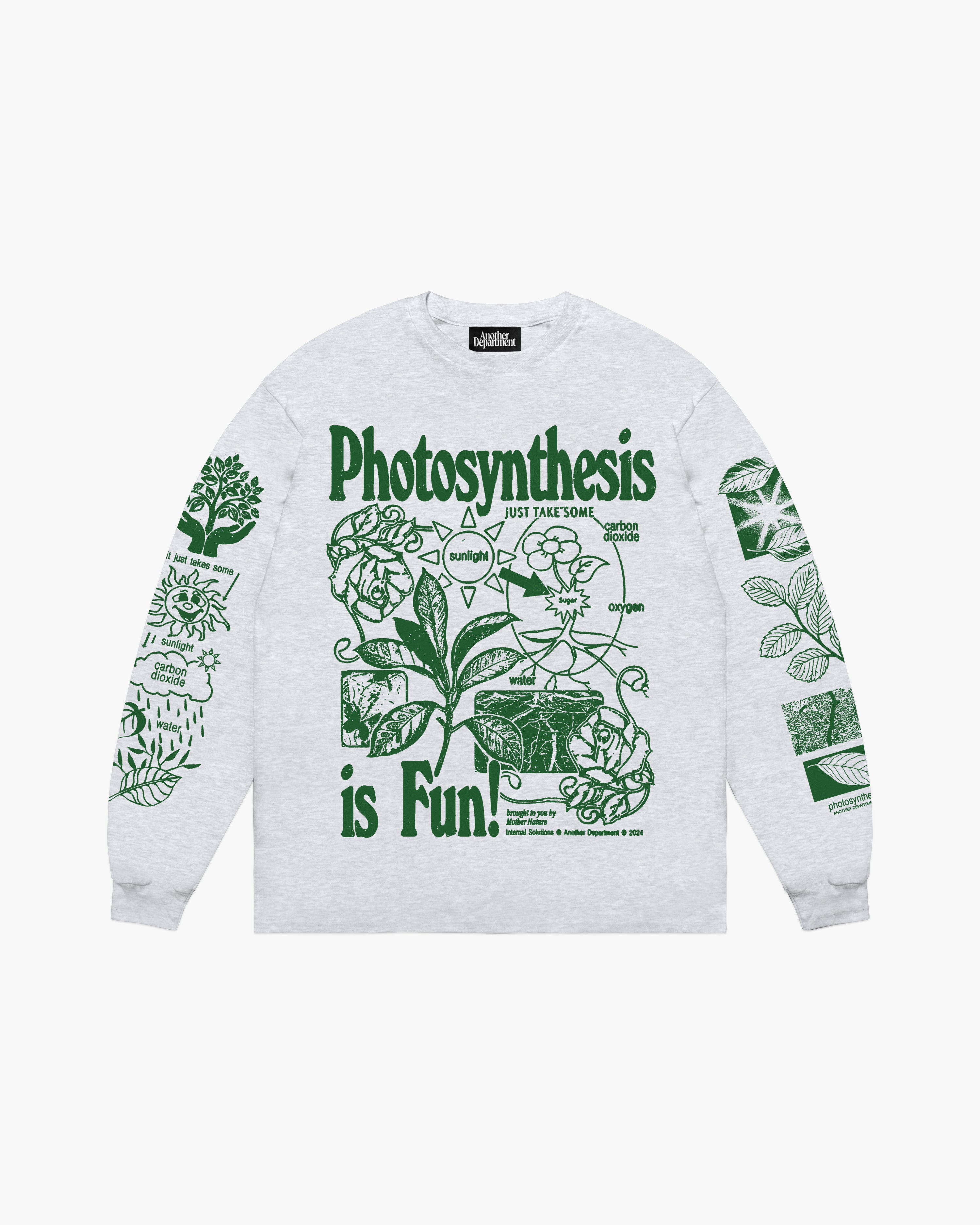 Photosynthesis Longsleeve - Ash Grey