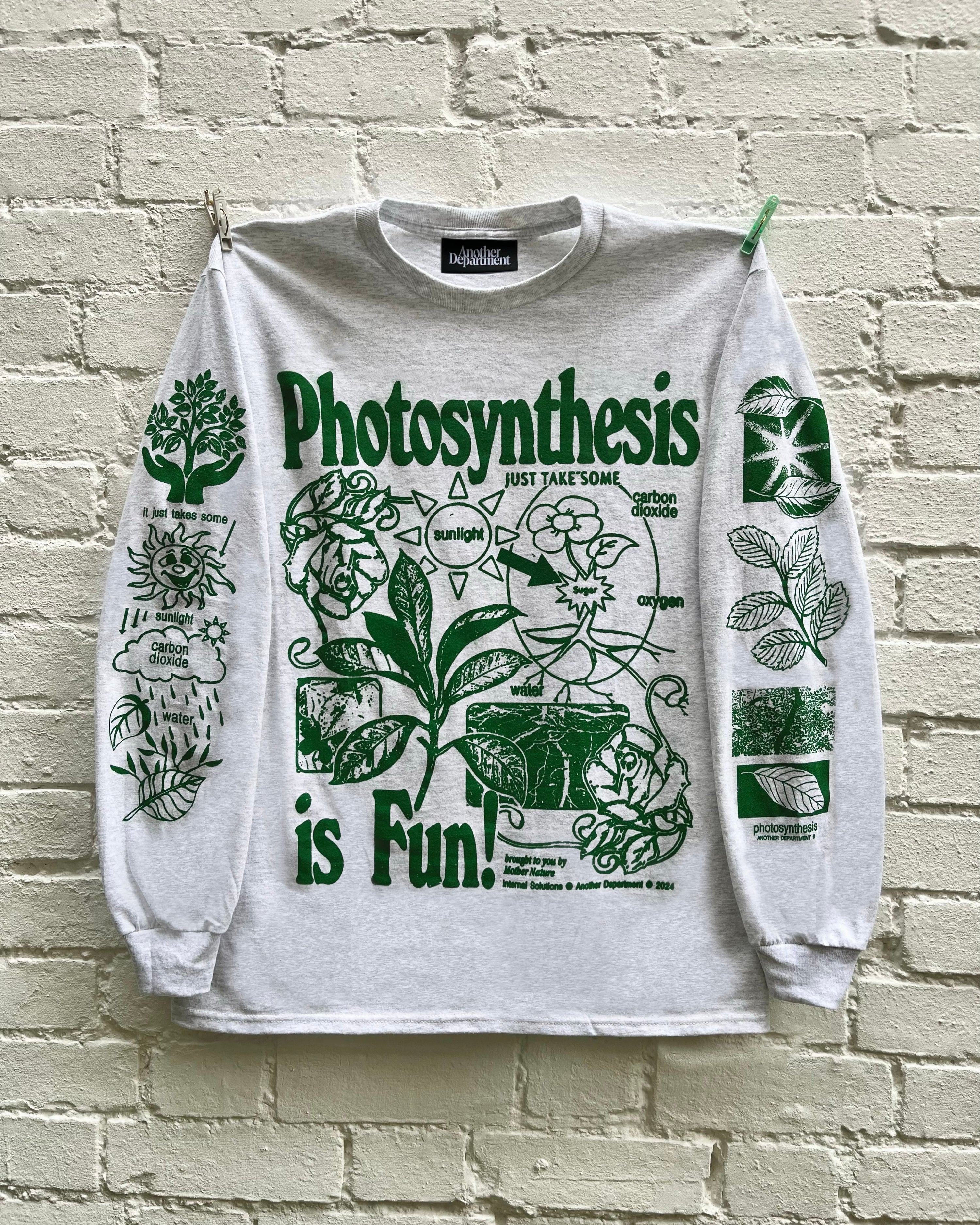 Photosynthesis Longsleeve - Ash Grey