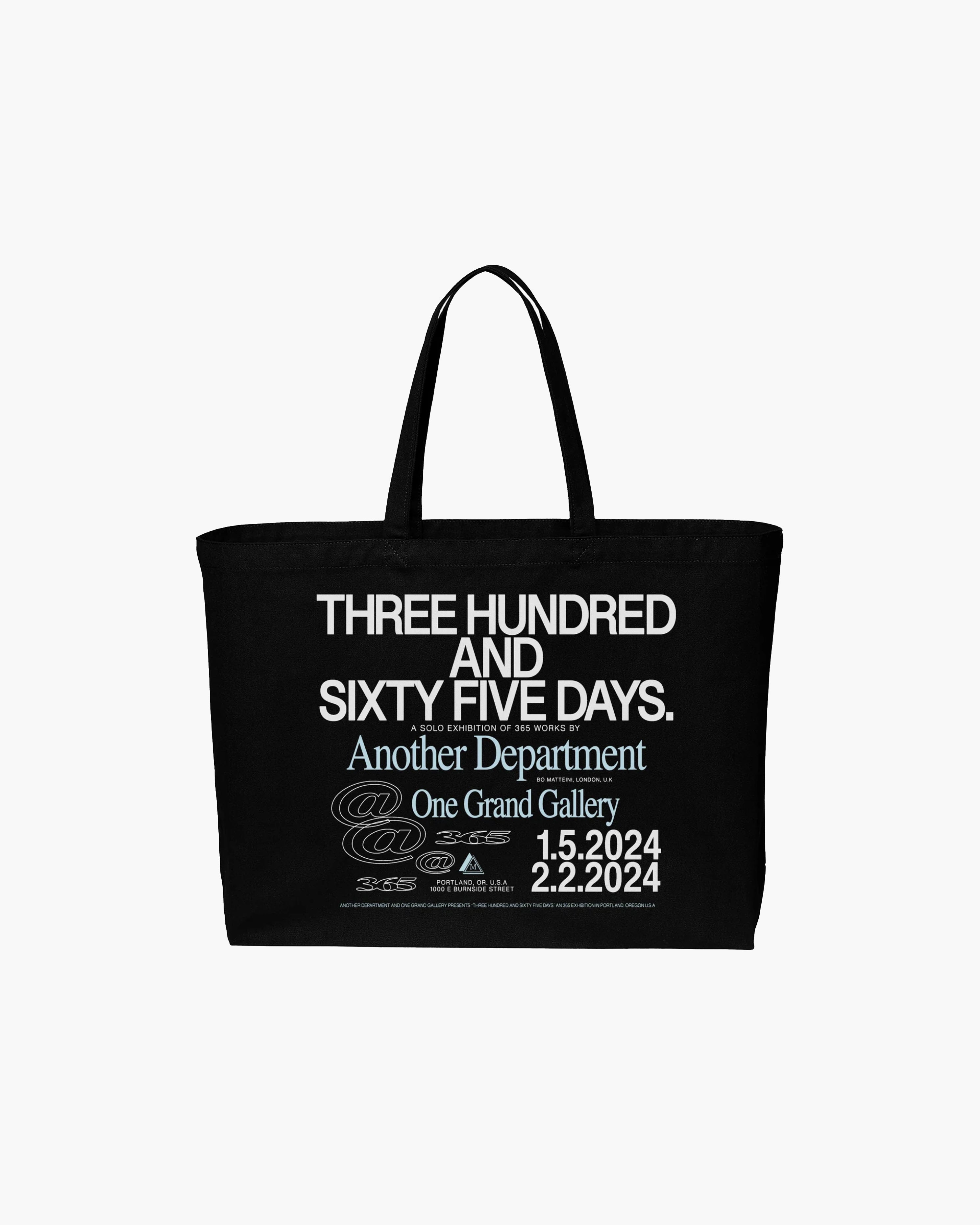 Exhibition Jumbo Tote - Black