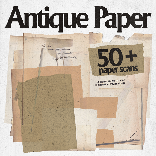 Antique Paper 50+ Paper Scans