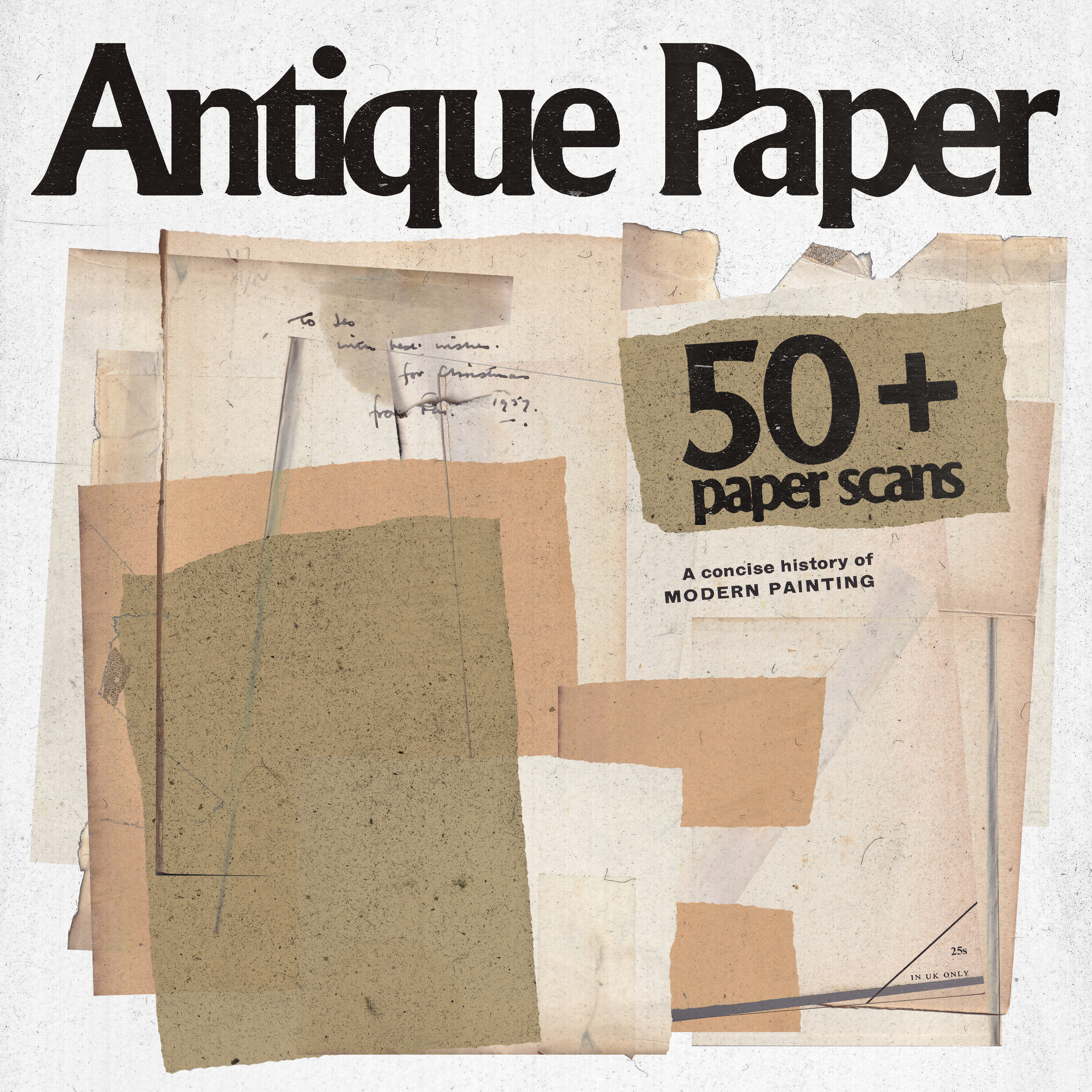 Antique Paper - 50+ Paper Scans