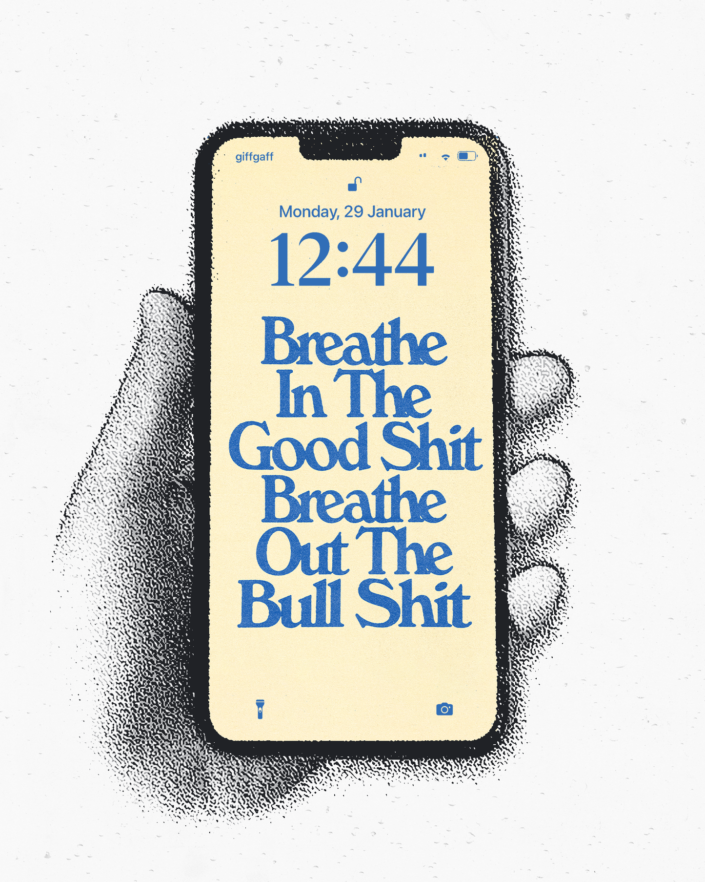 Breathe In The Good Shit - Wallpaper