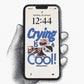 Crying Is Cool - Wallpaper