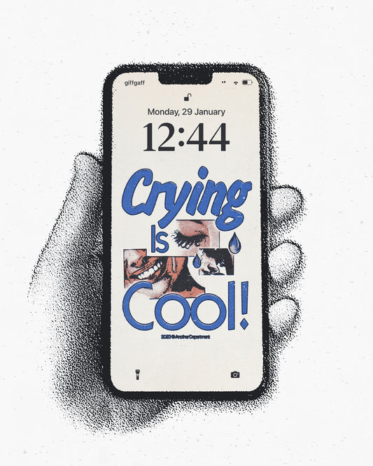 Crying Is Cool - Wallpaper
