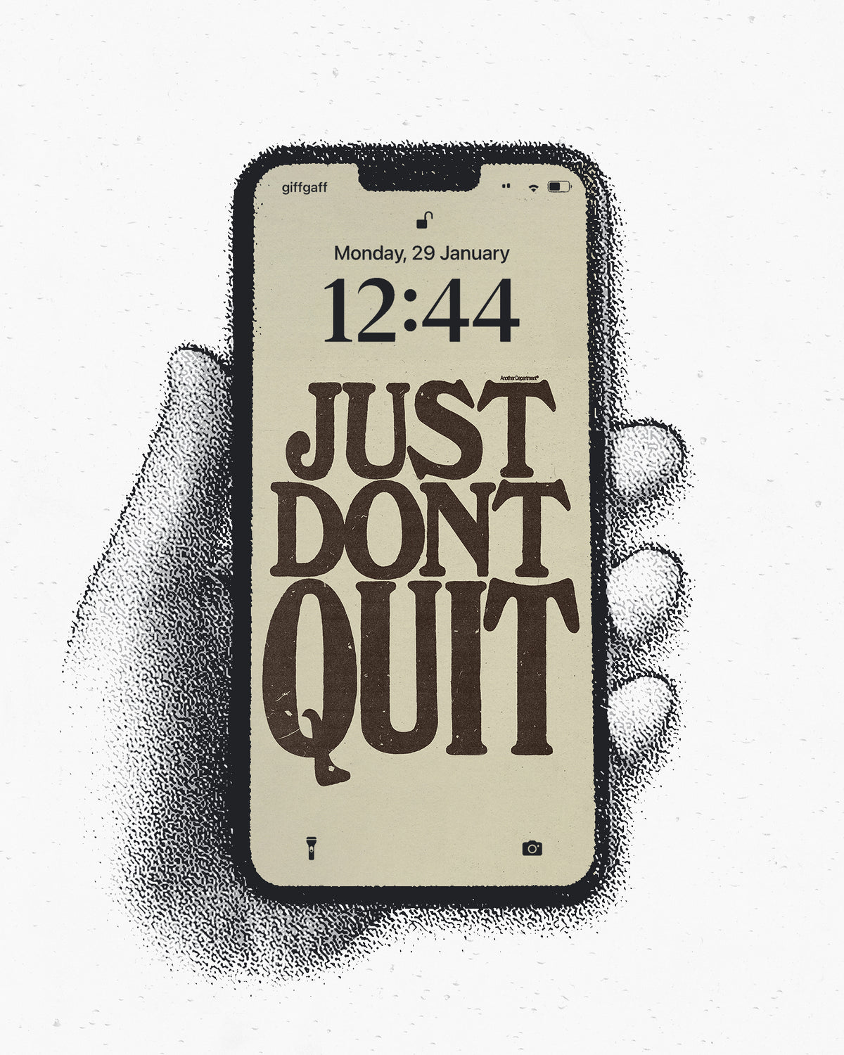 Just Don't Quit - Wallpaper – Another Department