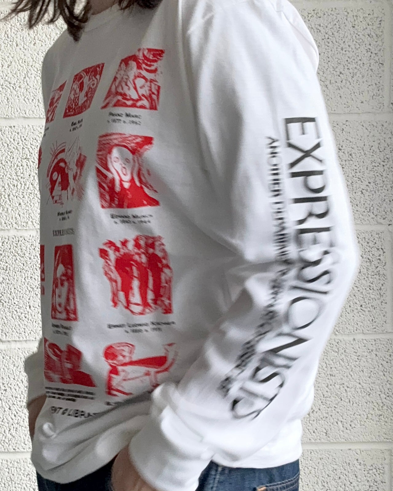 Expressionists Longsleeve - White