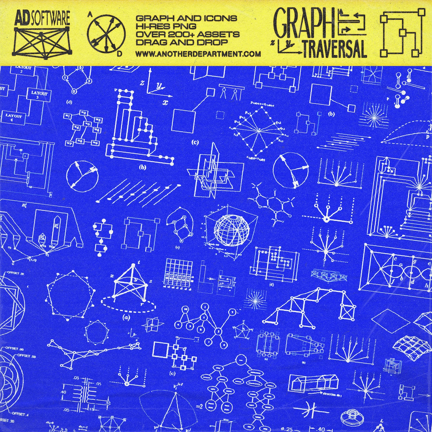 GRAPHS ASSET PACK - Over 200+ Graphics + Icons – Another Department