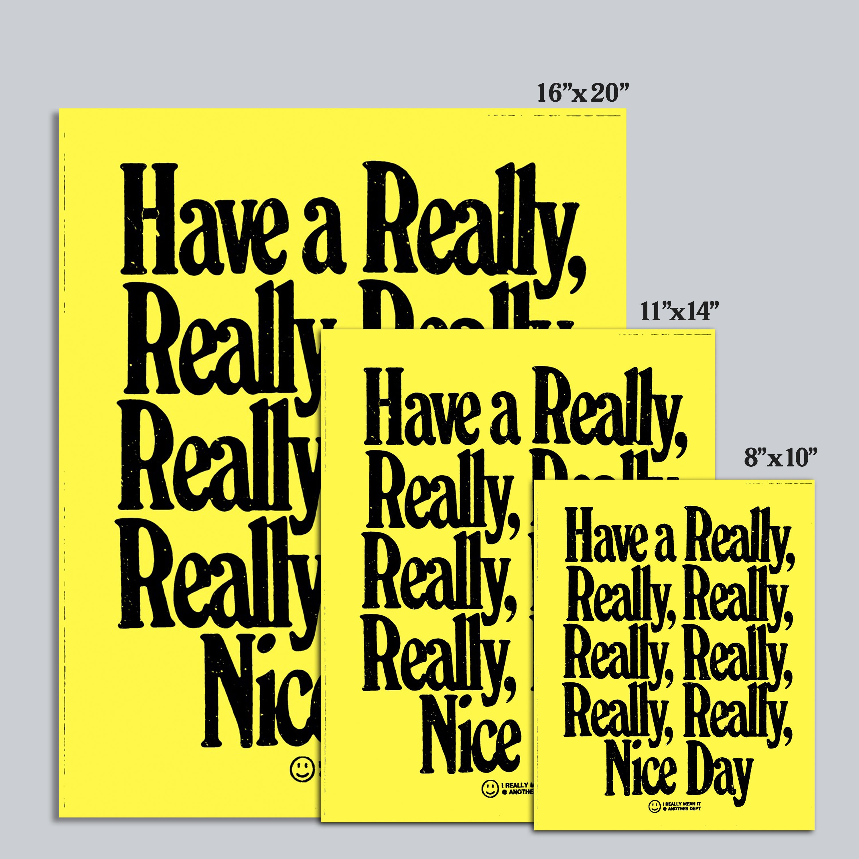 Really, Really Nice Day - Print