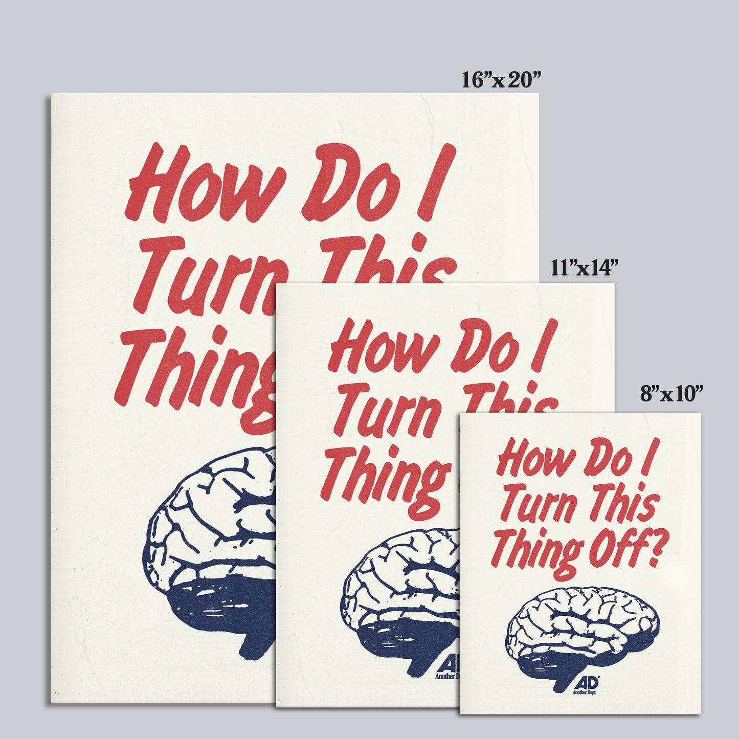 Turn This Thing Off - Print