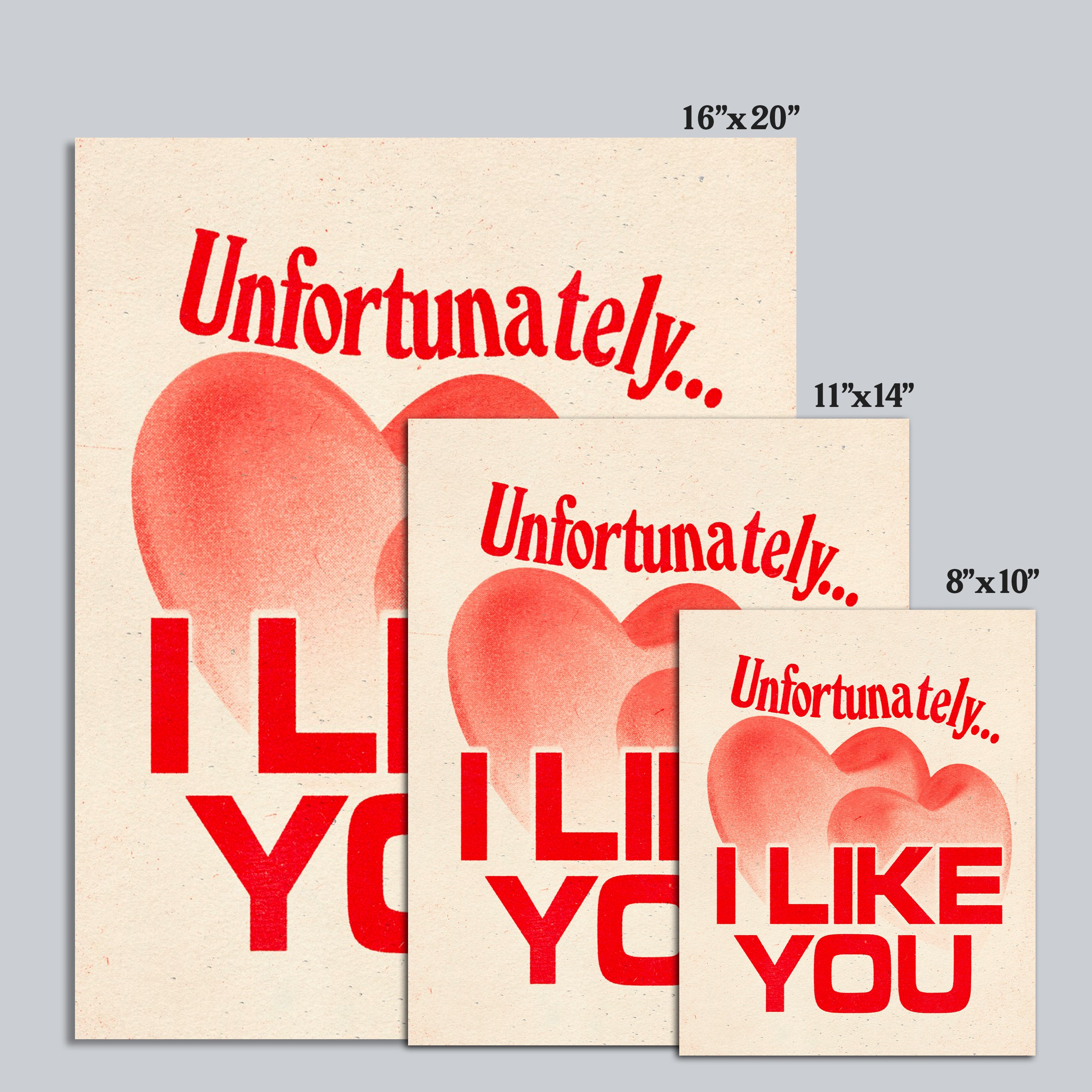 I Like You - Print