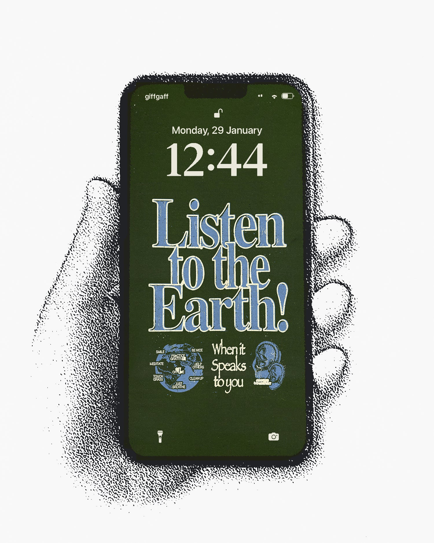 Listen To The Earth - Wallpaper