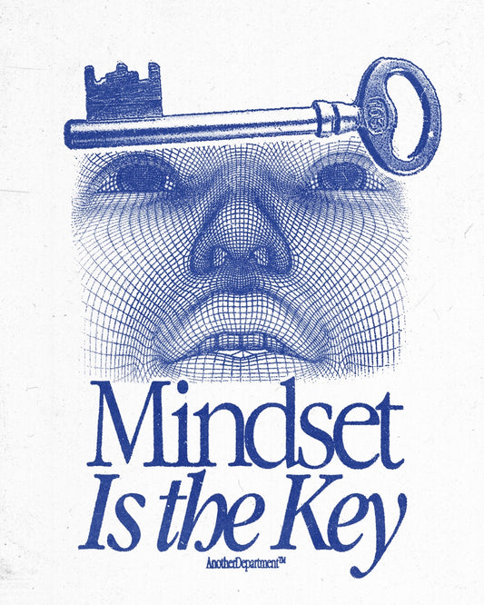 Mindset Is The Key - Print