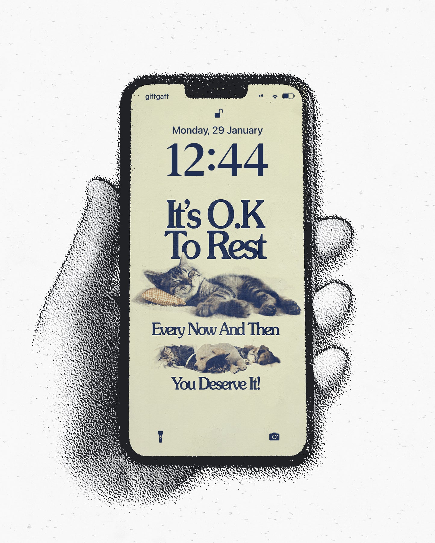 It's OK To Rest - Wallpaper