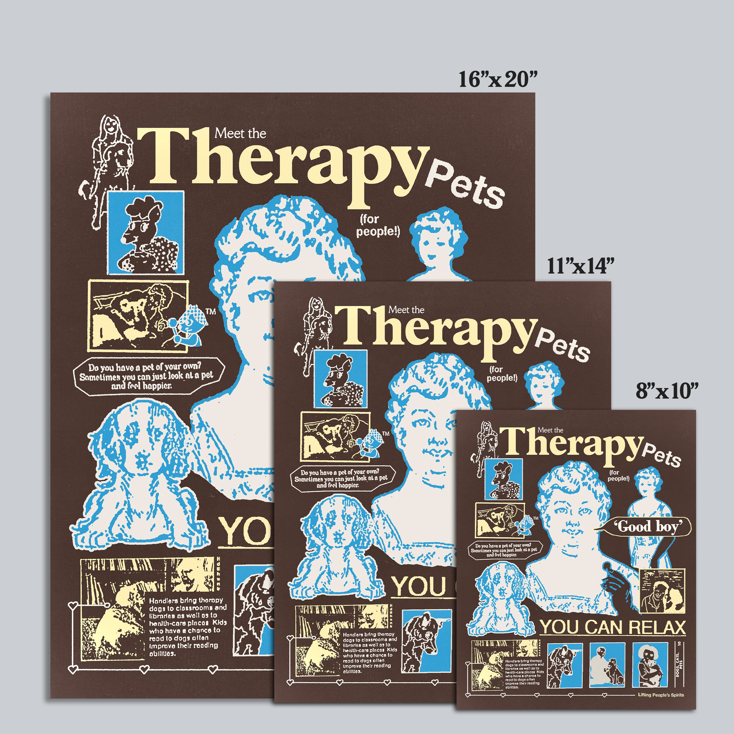 Meet the Therapy Pets - Print