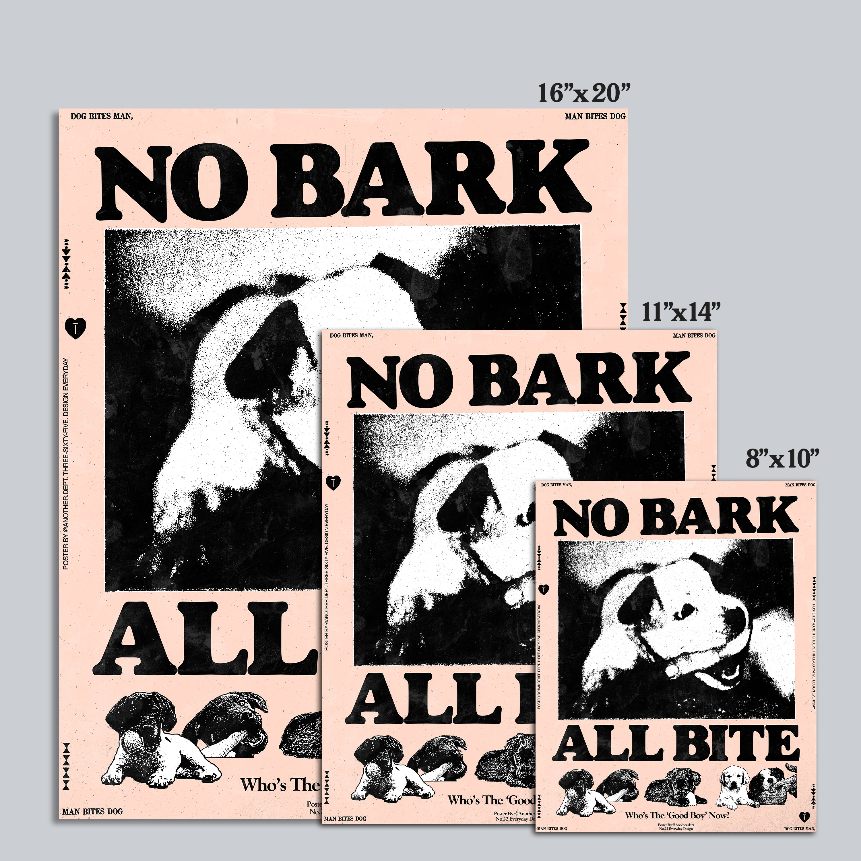 No Bark All Bite - Print