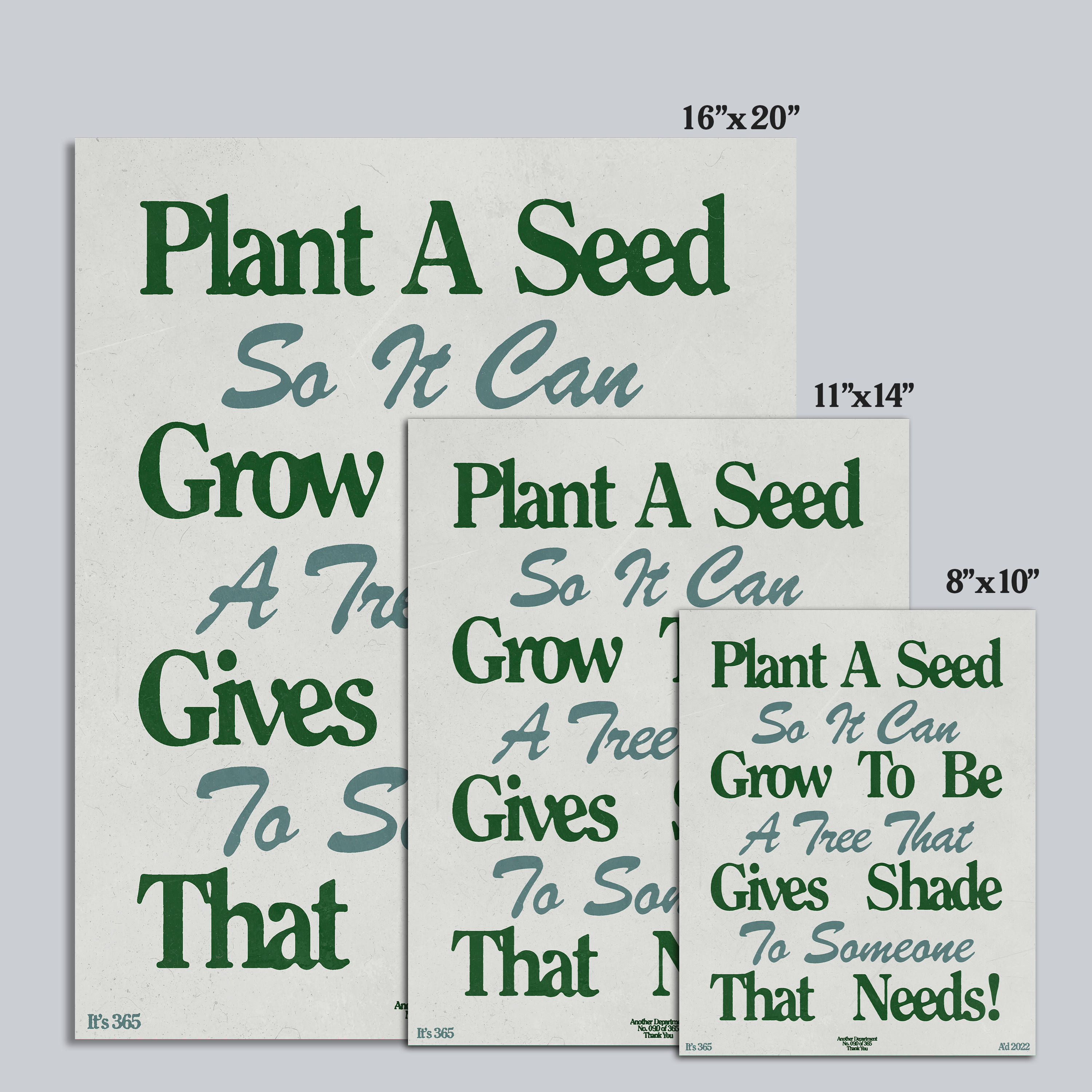 Plant A Seed - Print