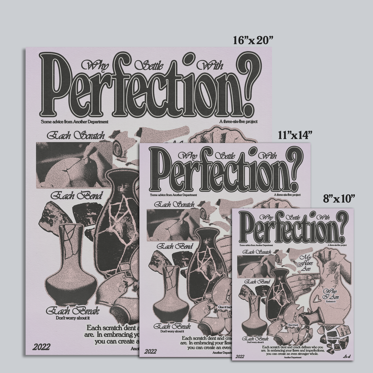 Why Settle With Perfection? - Print