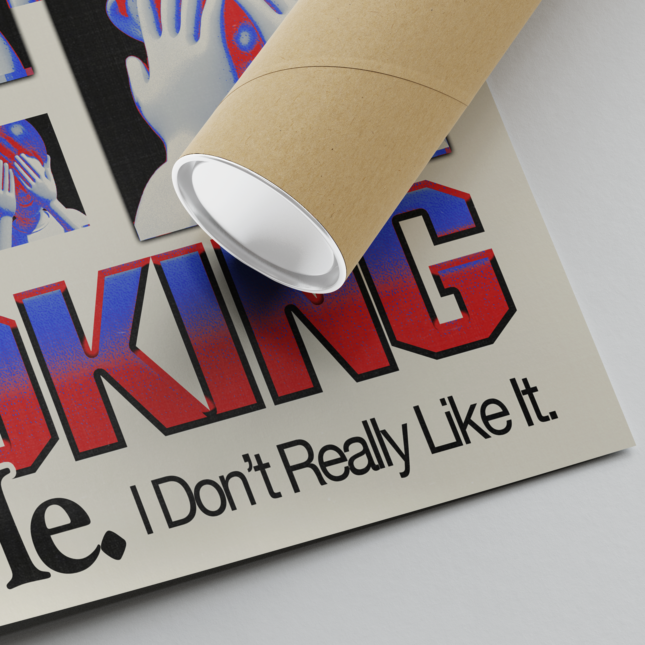 Stop Looking At Me - Print