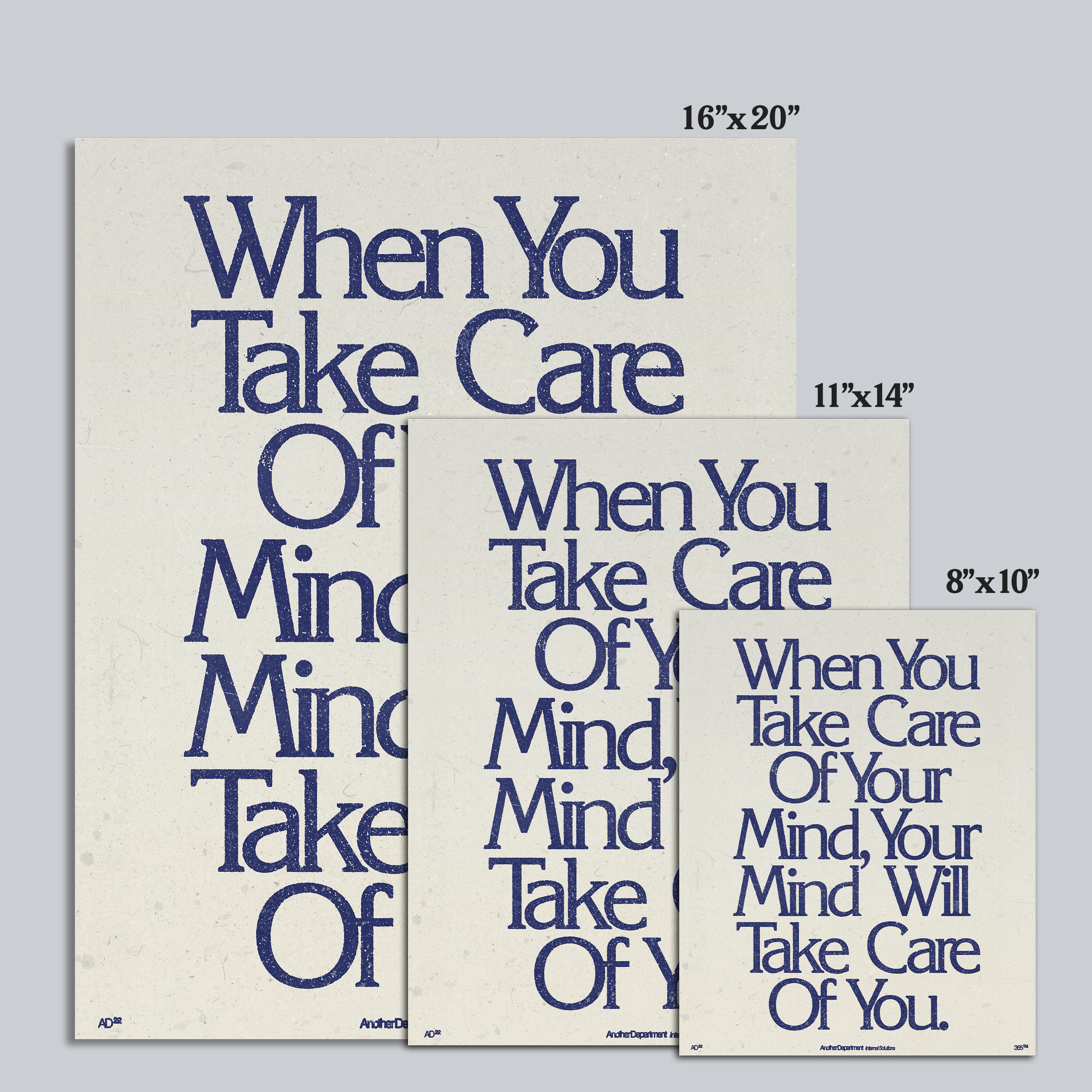 Take Care Of Your Mind - Print