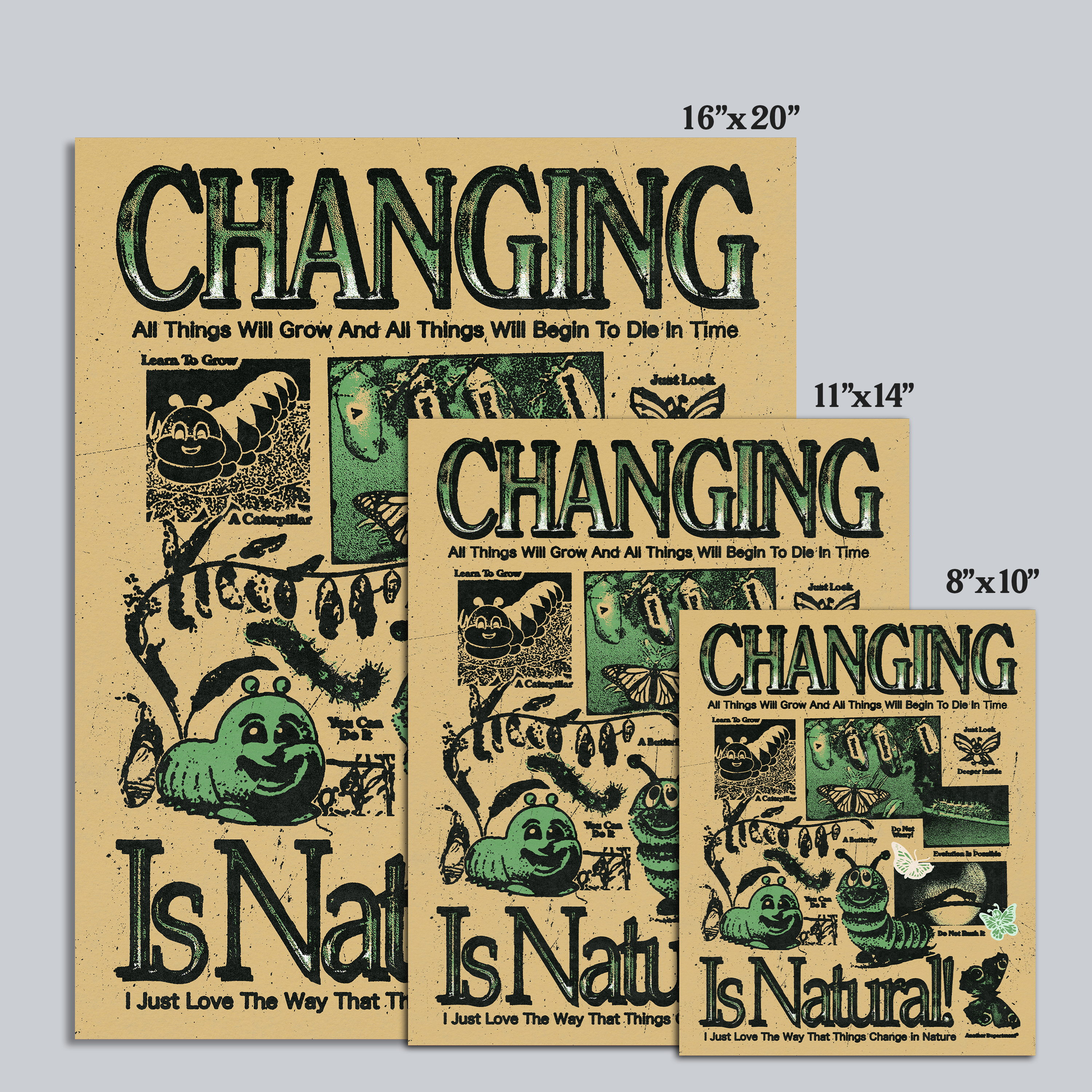 Changing is Natural - Print