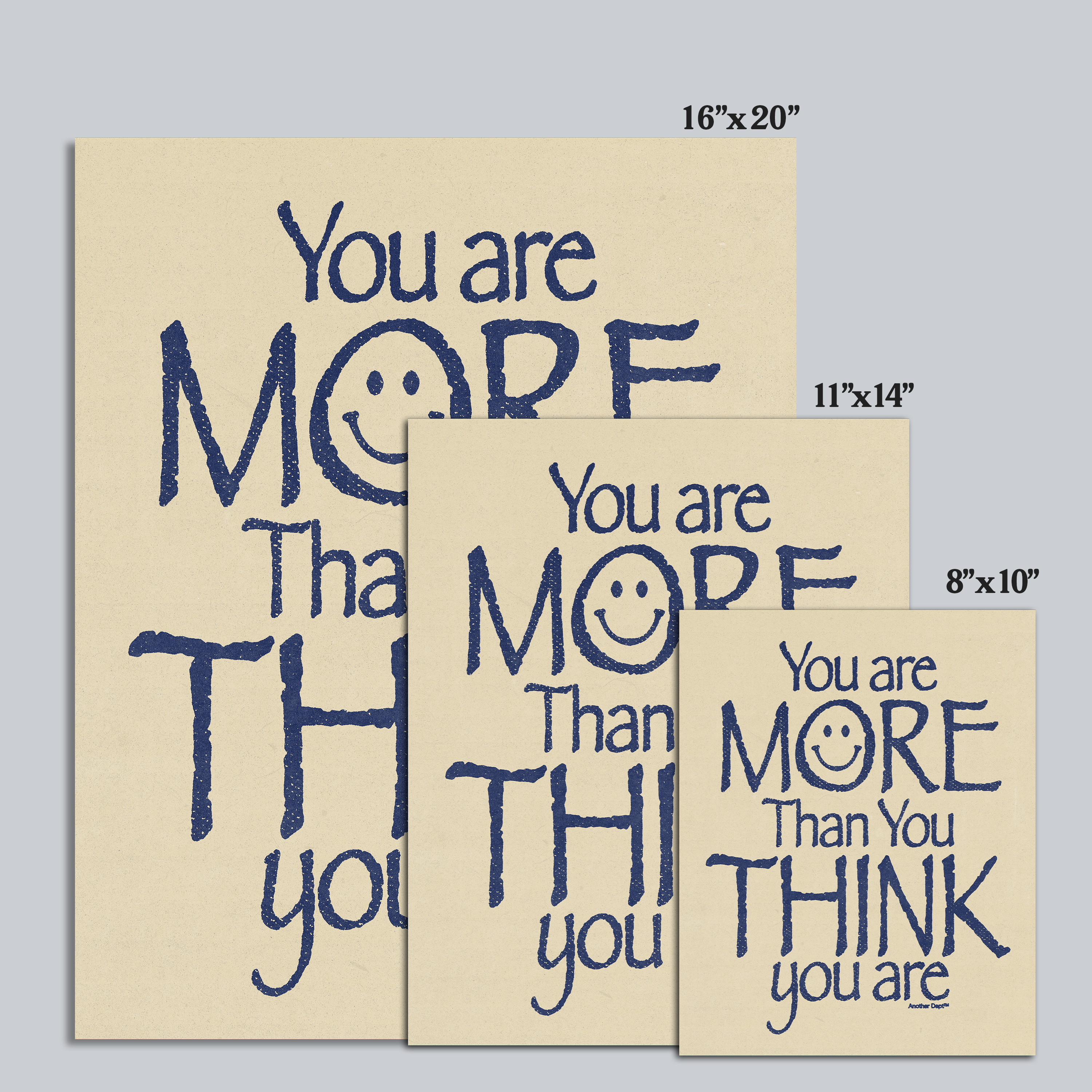 More Than You Think - Print