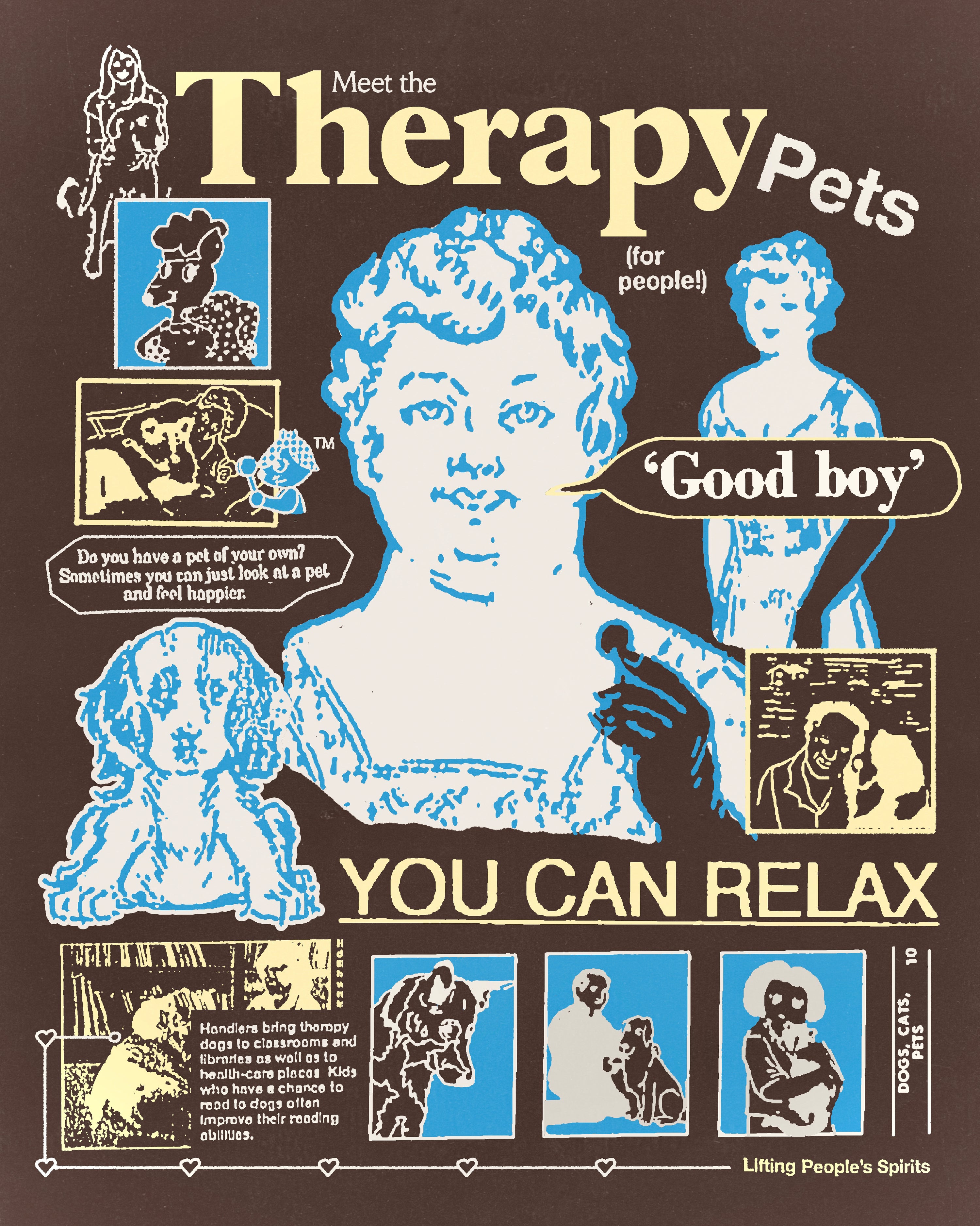 Meet the Therapy Pets - Print