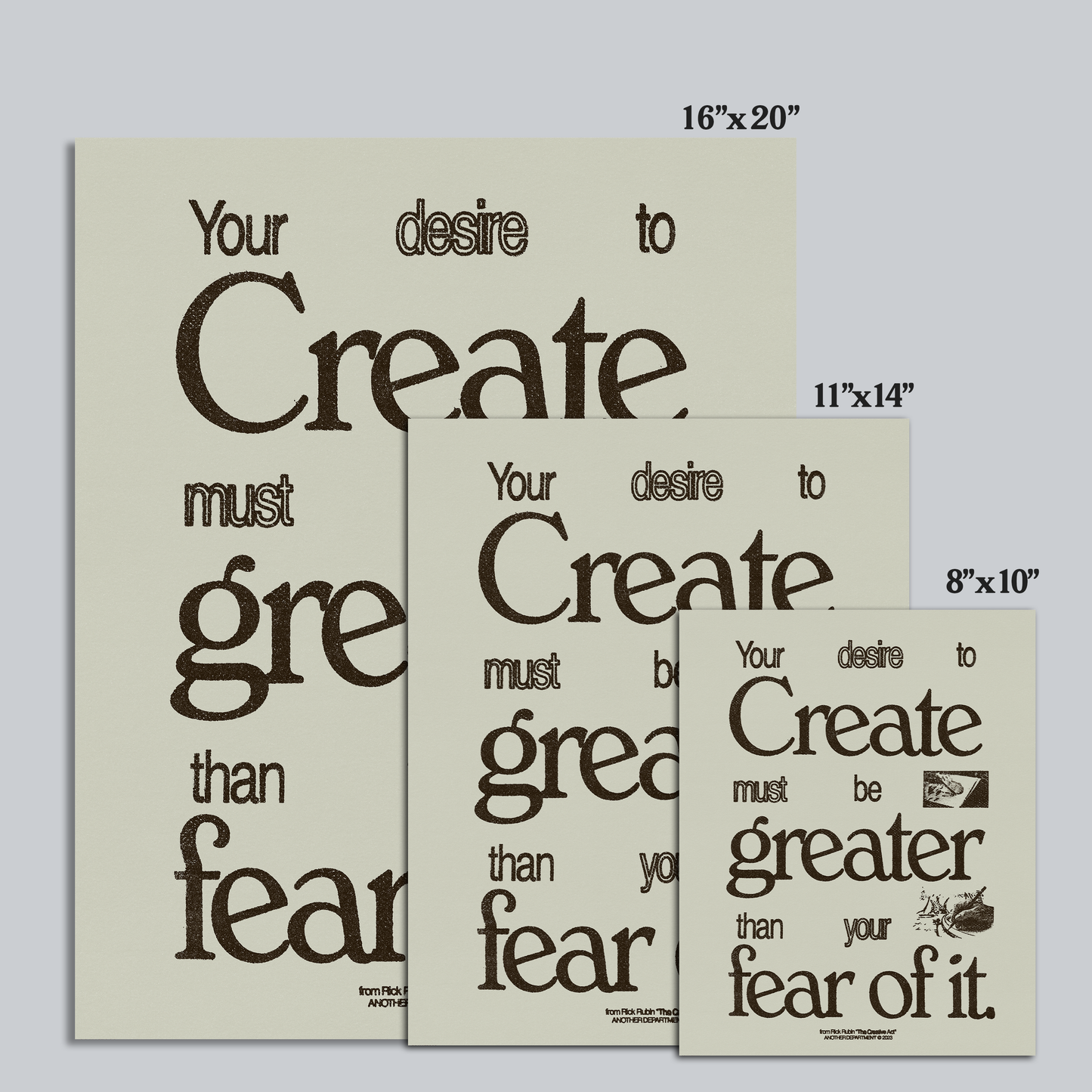 Your Desire To Create - Print