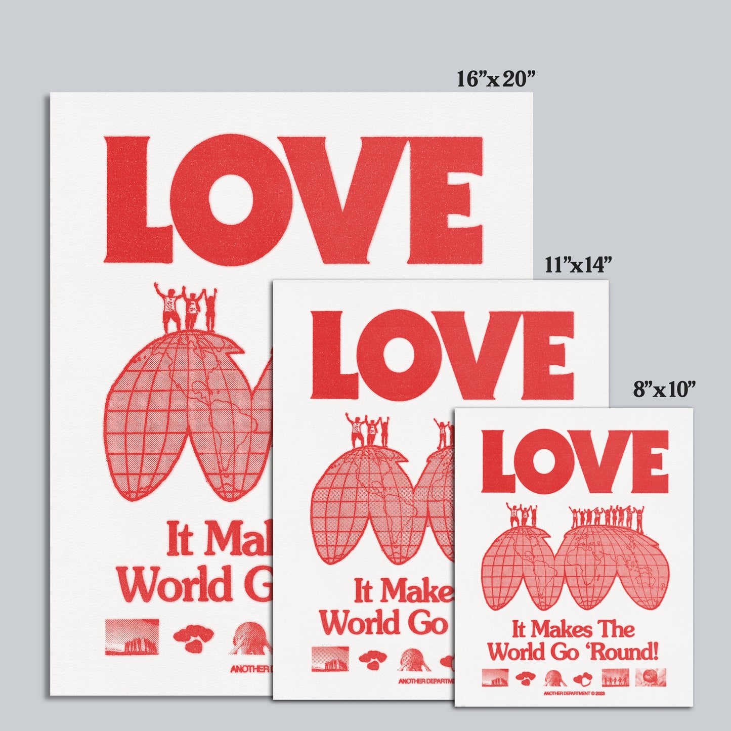Love Makes The World Go 'Round - Print